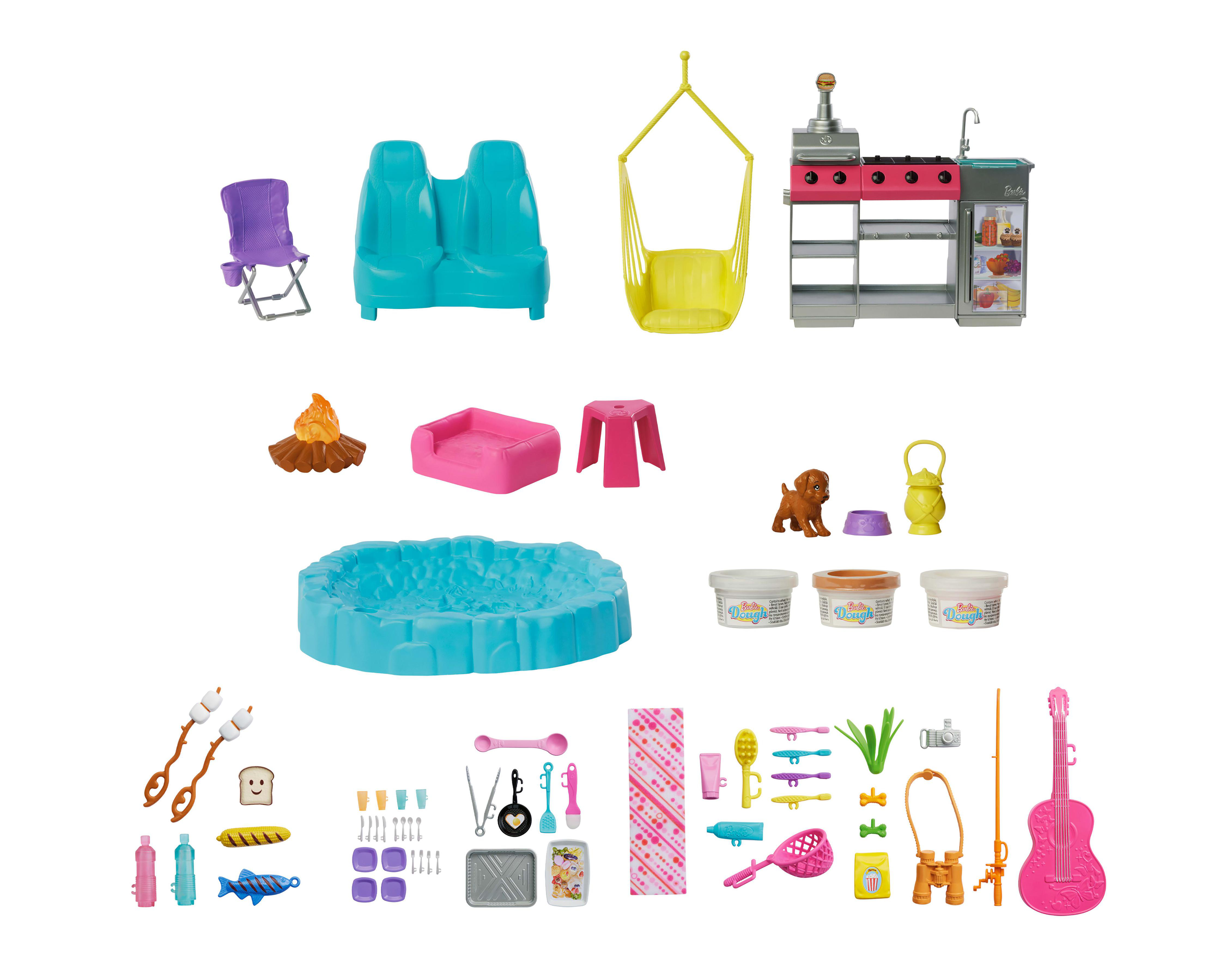 Foto 2 | Camper Barbie con Accesorios