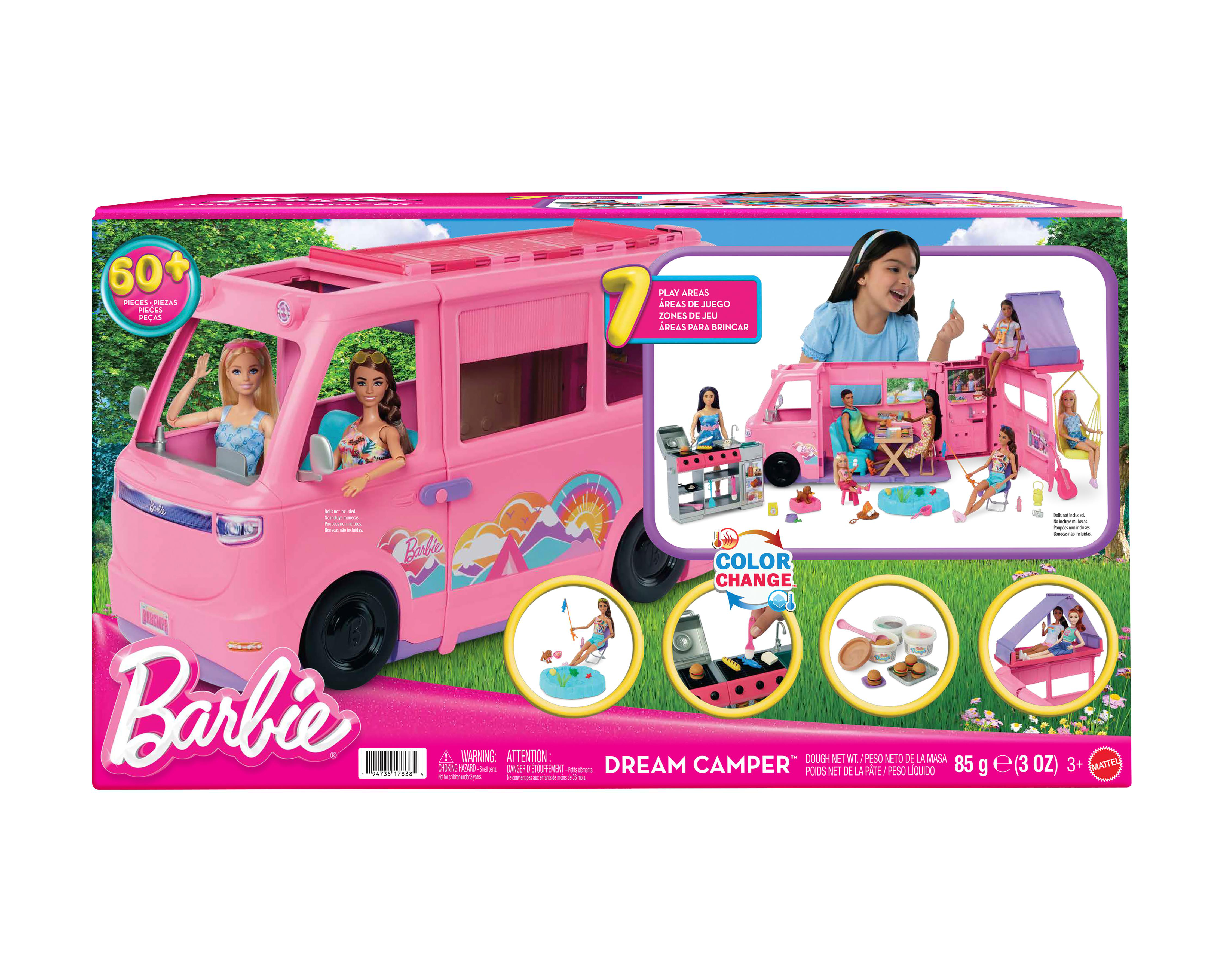 Foto 5 pulgar | Camper Barbie con Accesorios