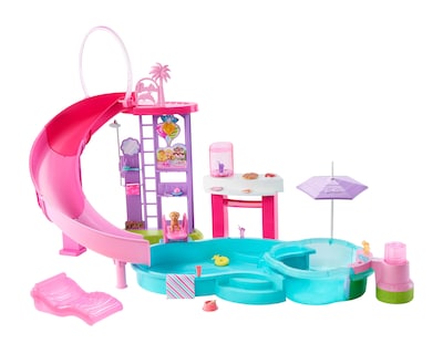 Foto 1 | Set de Juego Barbie Piscina de los Sueños