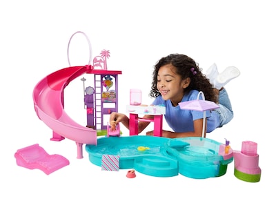 Foto 3 | Set de Juego Barbie Piscina de los Sueños