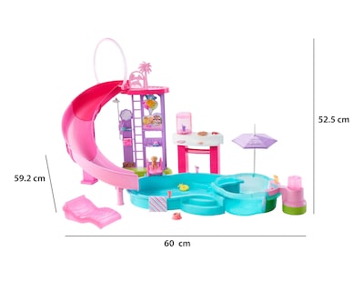 Foto 5 | Set de Juego Barbie Piscina de los Sueños