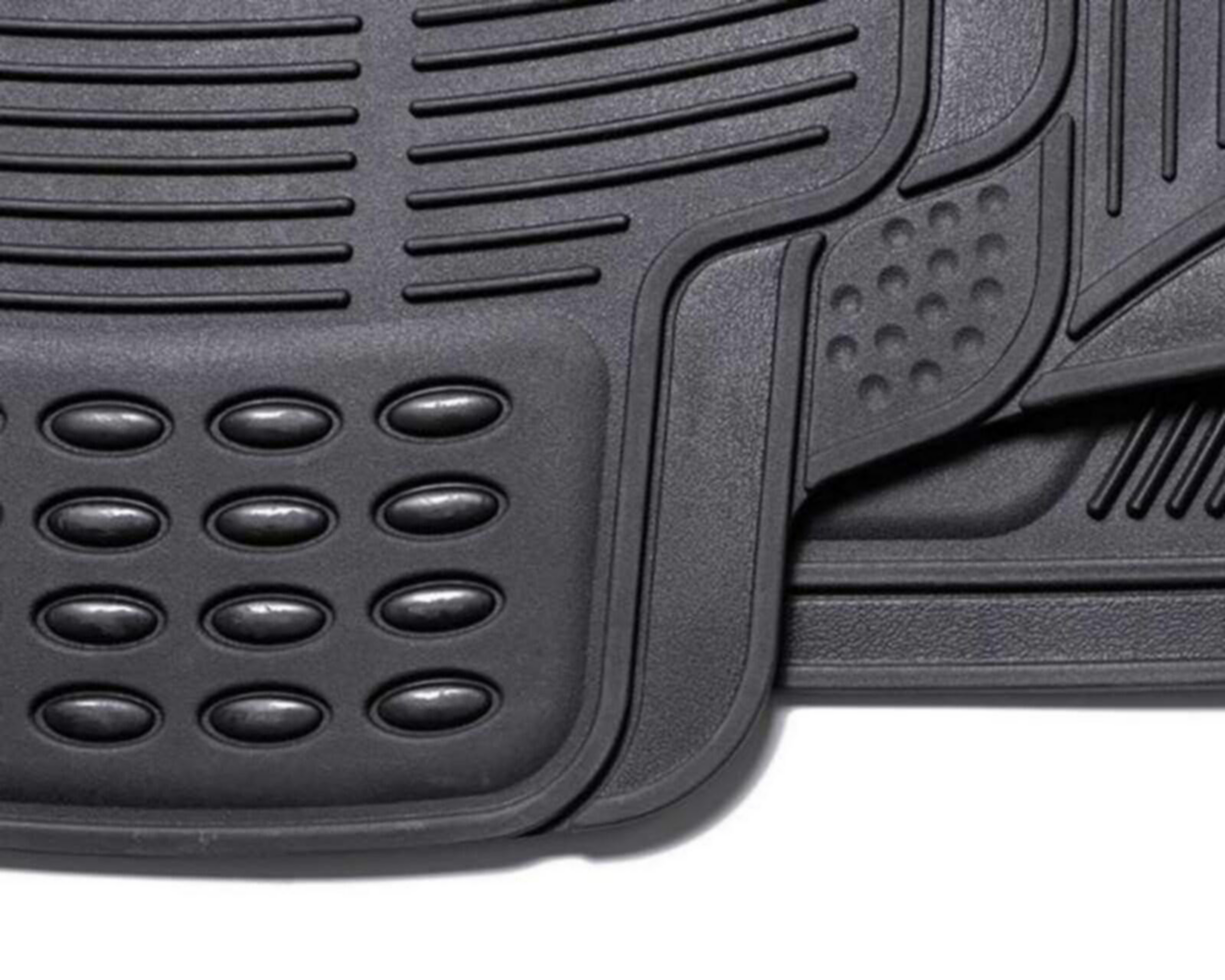 Foto 3 pulgar | Tapete para Auto Multitop Negro 3 Piezas