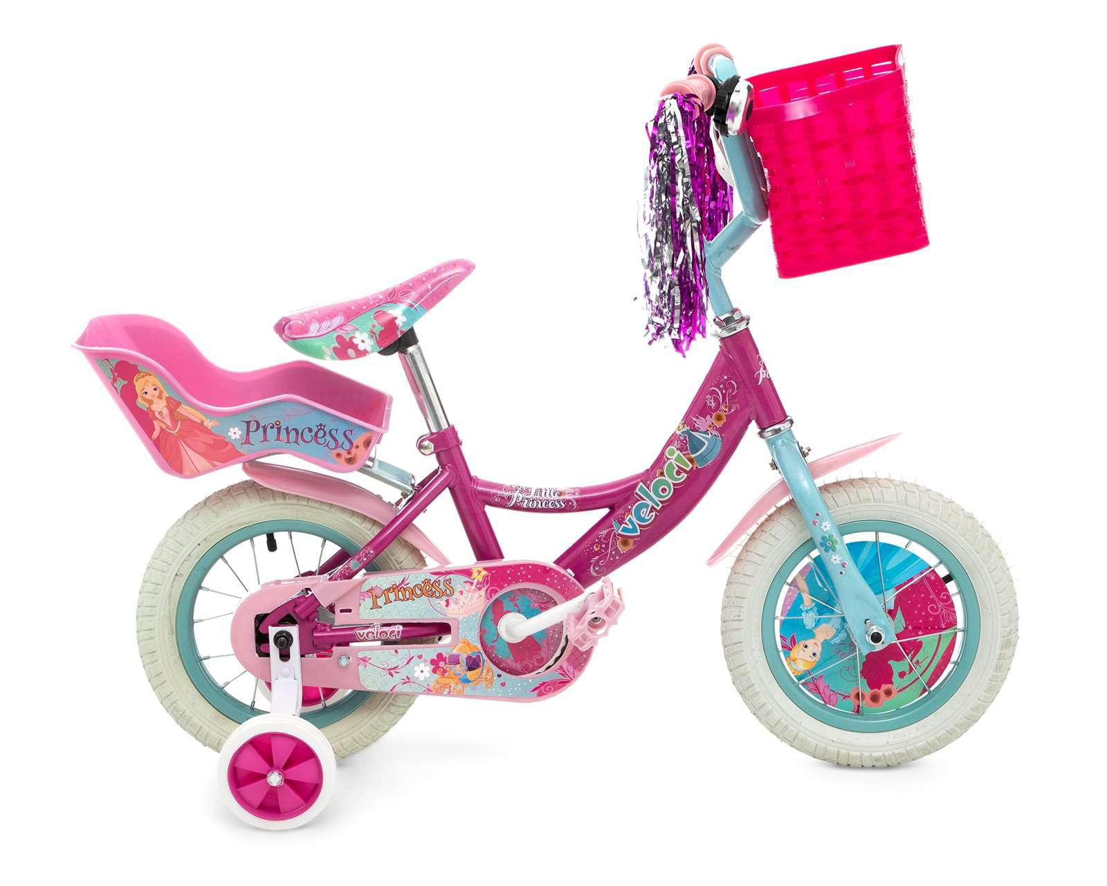 Foto 3 pulgar | Bicicleta Infantil Little Princess 12" Rosa