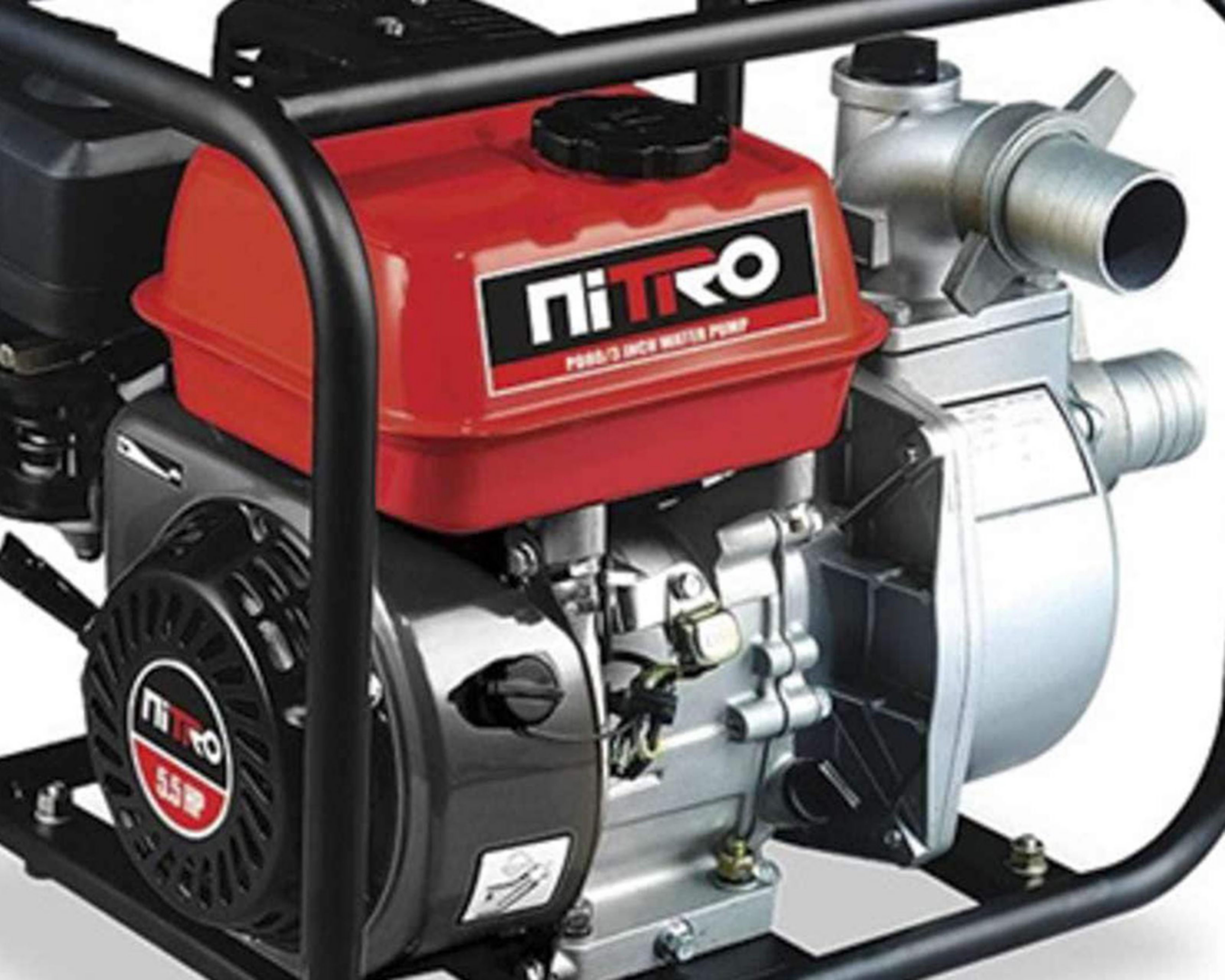 Foto 3 pulgar | Motobomba Nitro Mach de Gasolina NT-MG2X2 5.5 HP