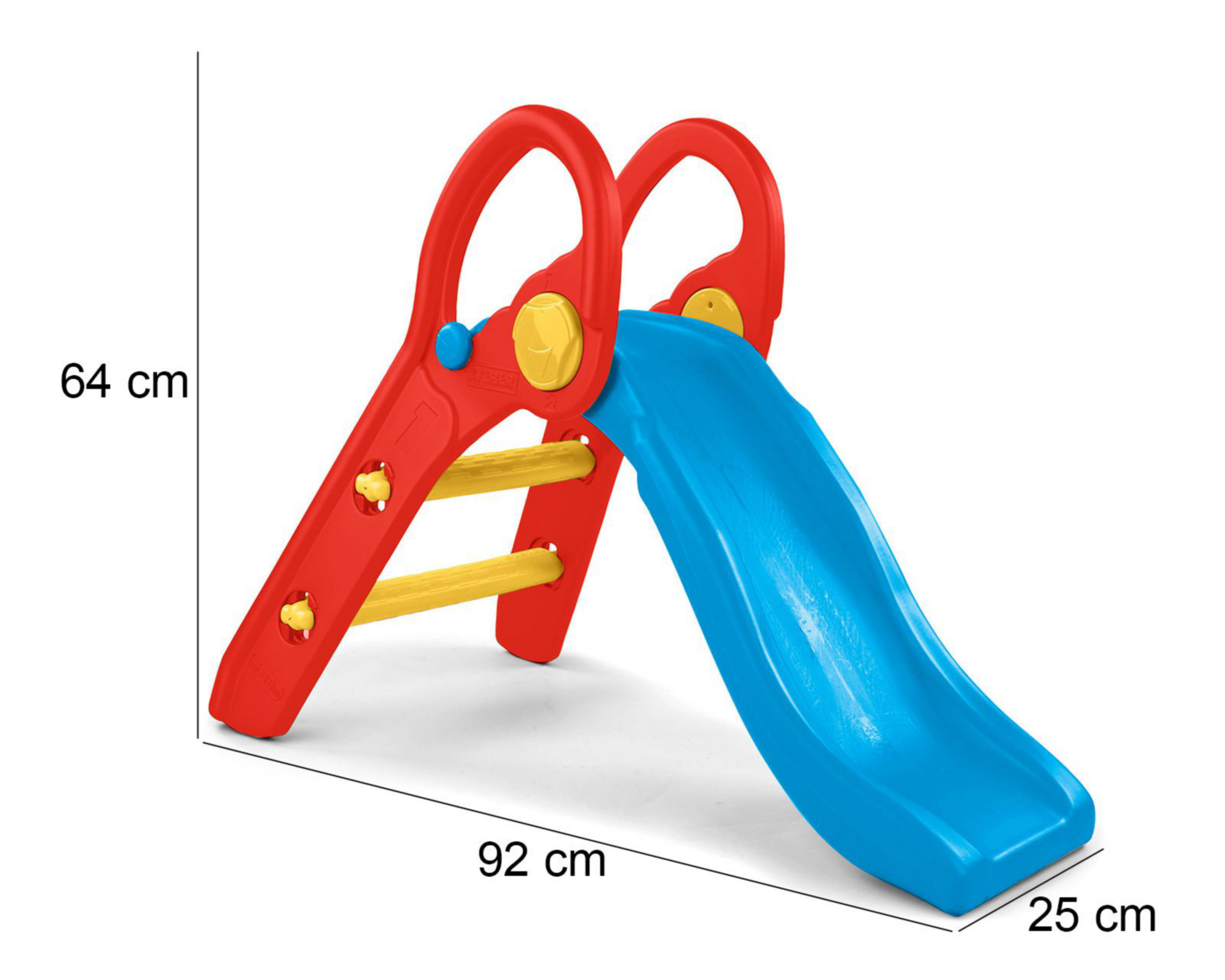 Foto 6 pulgar | Resbaladilla Infantil Feber Plegable