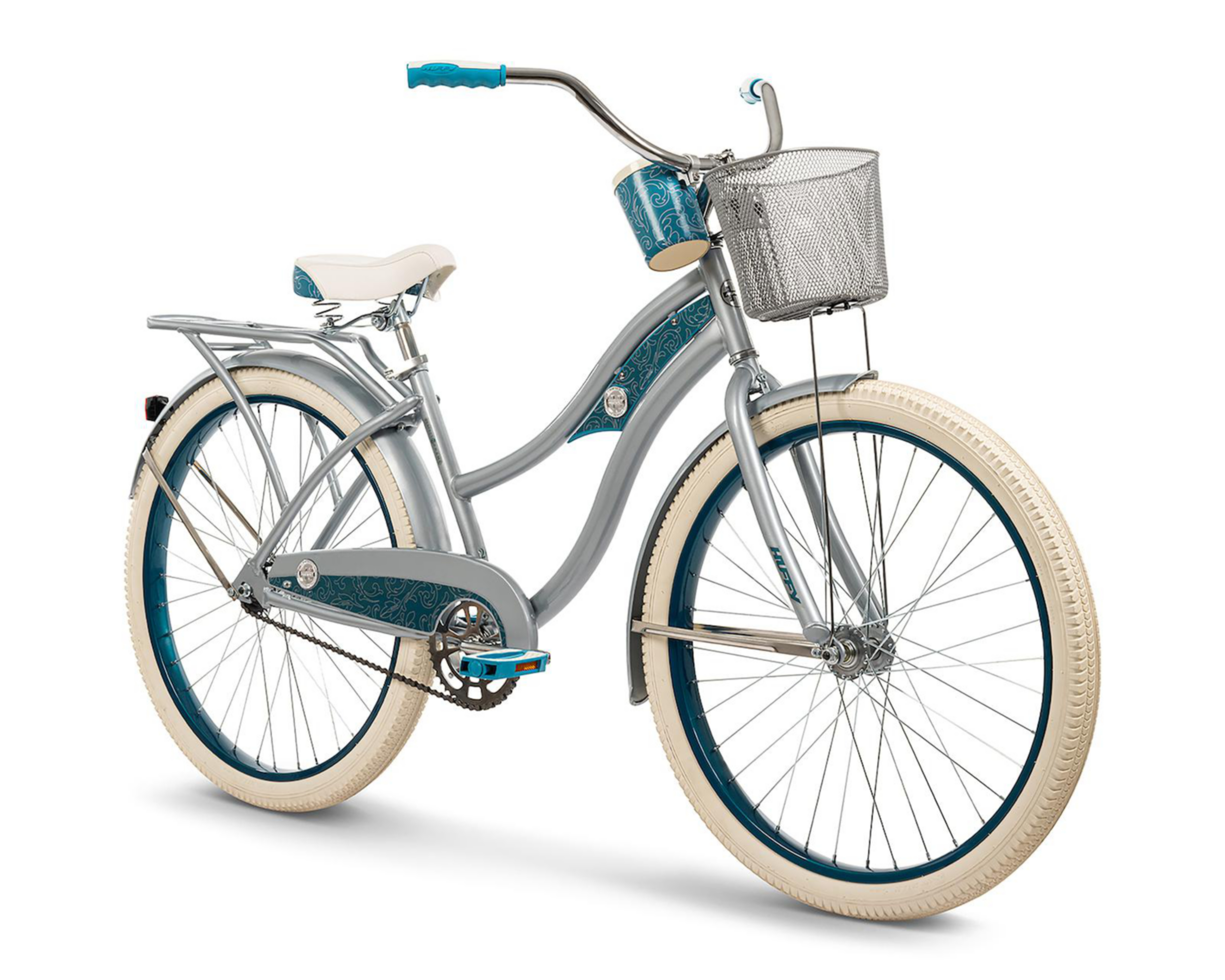 Foto 2 pulgar | Bicicleta Urbana Huffy Deluxe 26 Pulgadas Azul