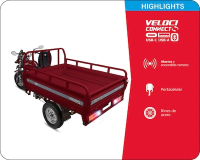 Foto 3 | Motocarro Veloci Covalt Super Duty 300 cc 2026