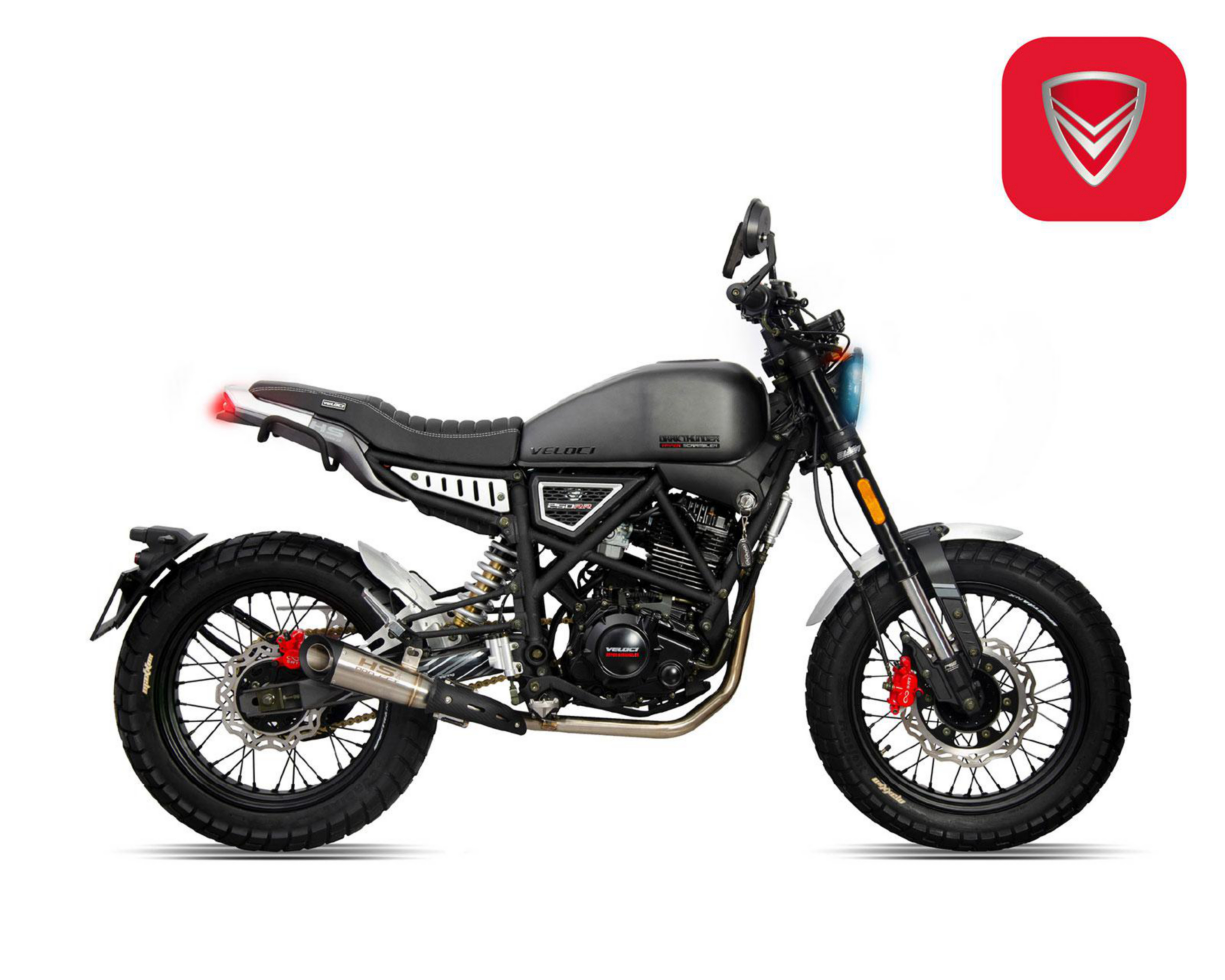 Foto 3 pulgar | Motocicleta Veloci Dark Thunder Hyper 250 cc 2026