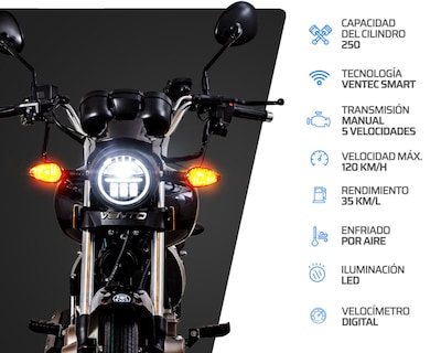 Foto 5 | Motocicleta Vento Cougar 250 cc 2026