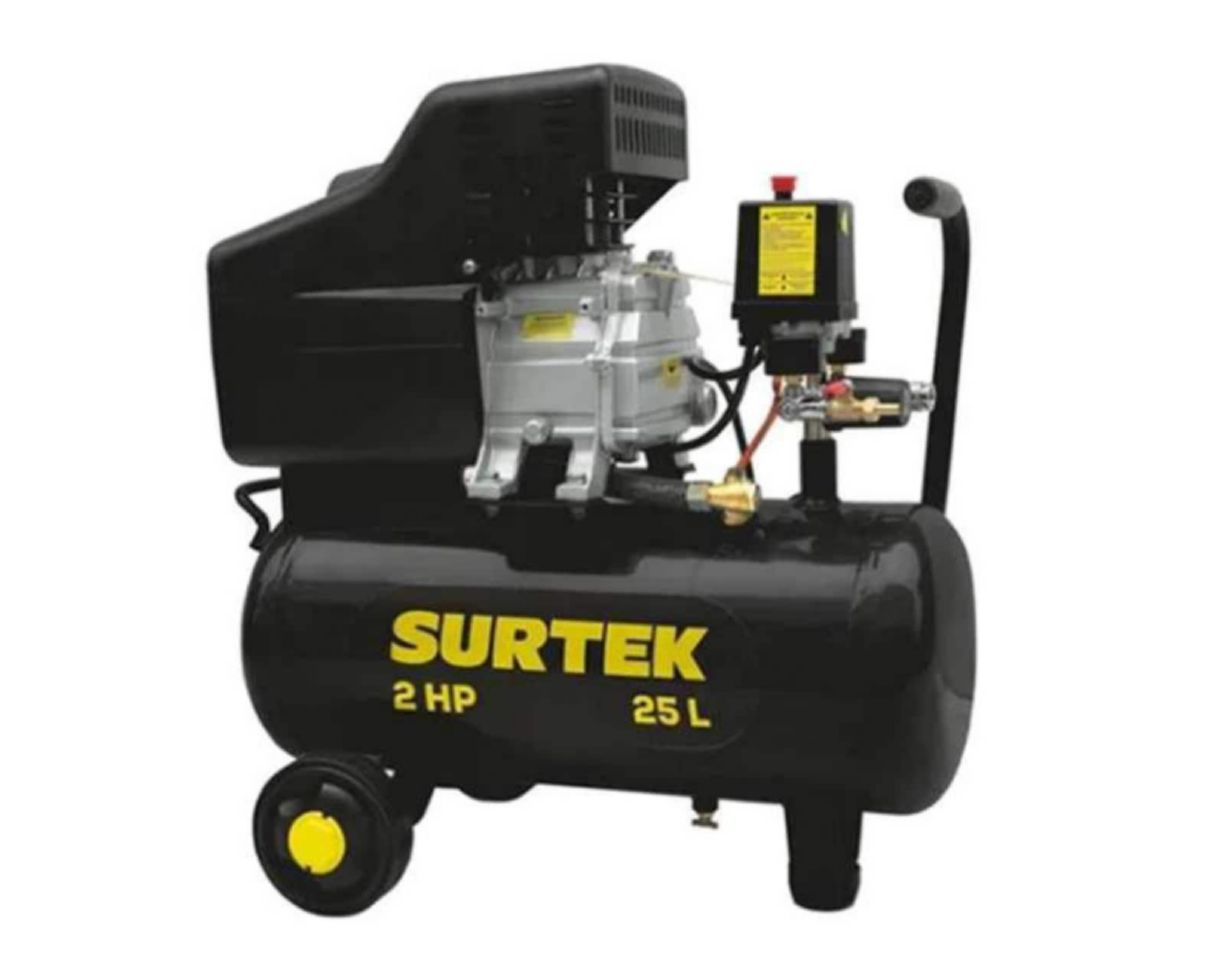 Compresor de Aire Surtek COMP425B 2HP 25L $5,499