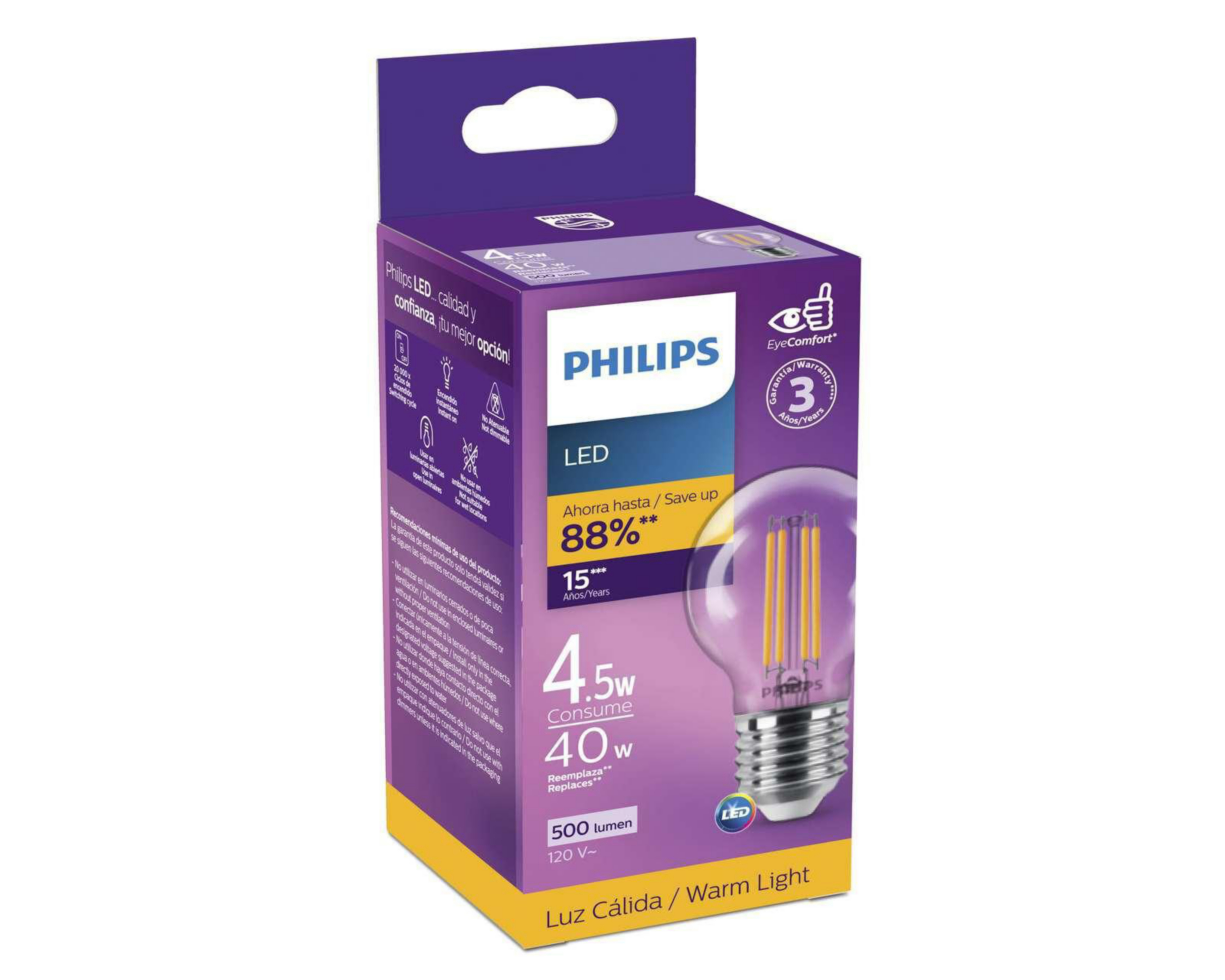 Foto 3 | Foco LED Philips 40 w