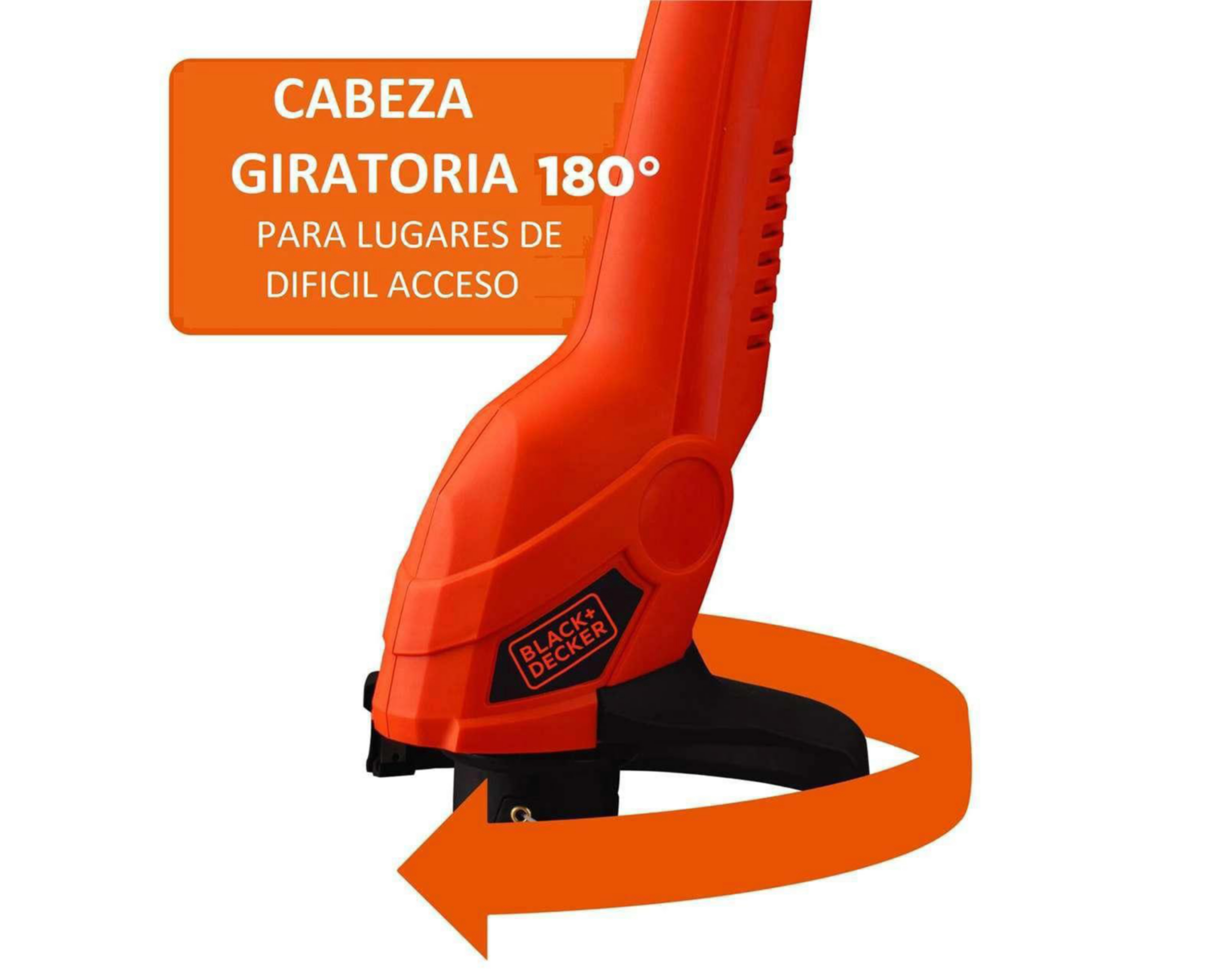 Foto 5 pulgar | Desbrozadora 9" Black+Decker GL350-B3 350W STRING