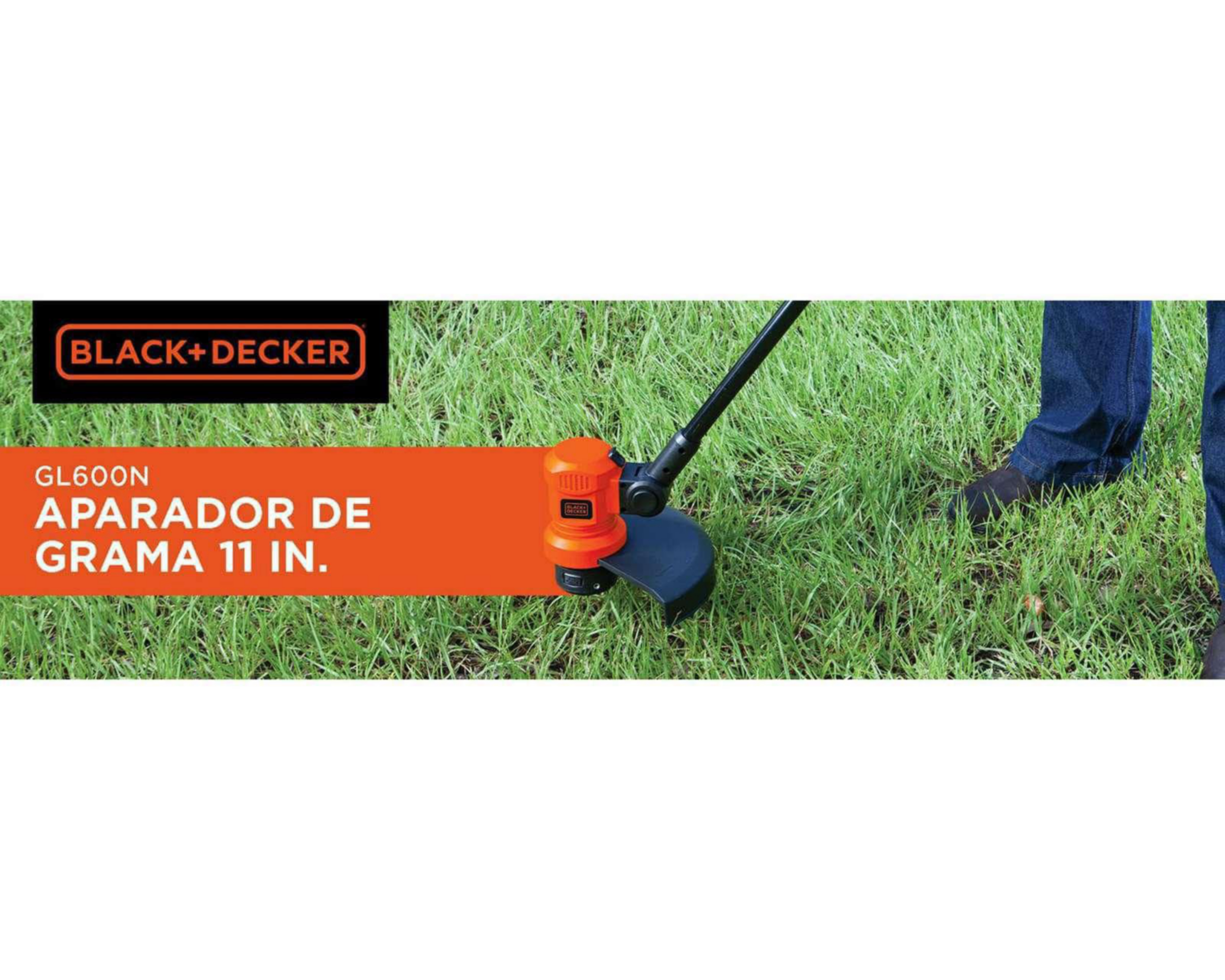 Foto 6 pulgar | Desbrozadora Eléctrica 11" Black+Decker GL600N-B3