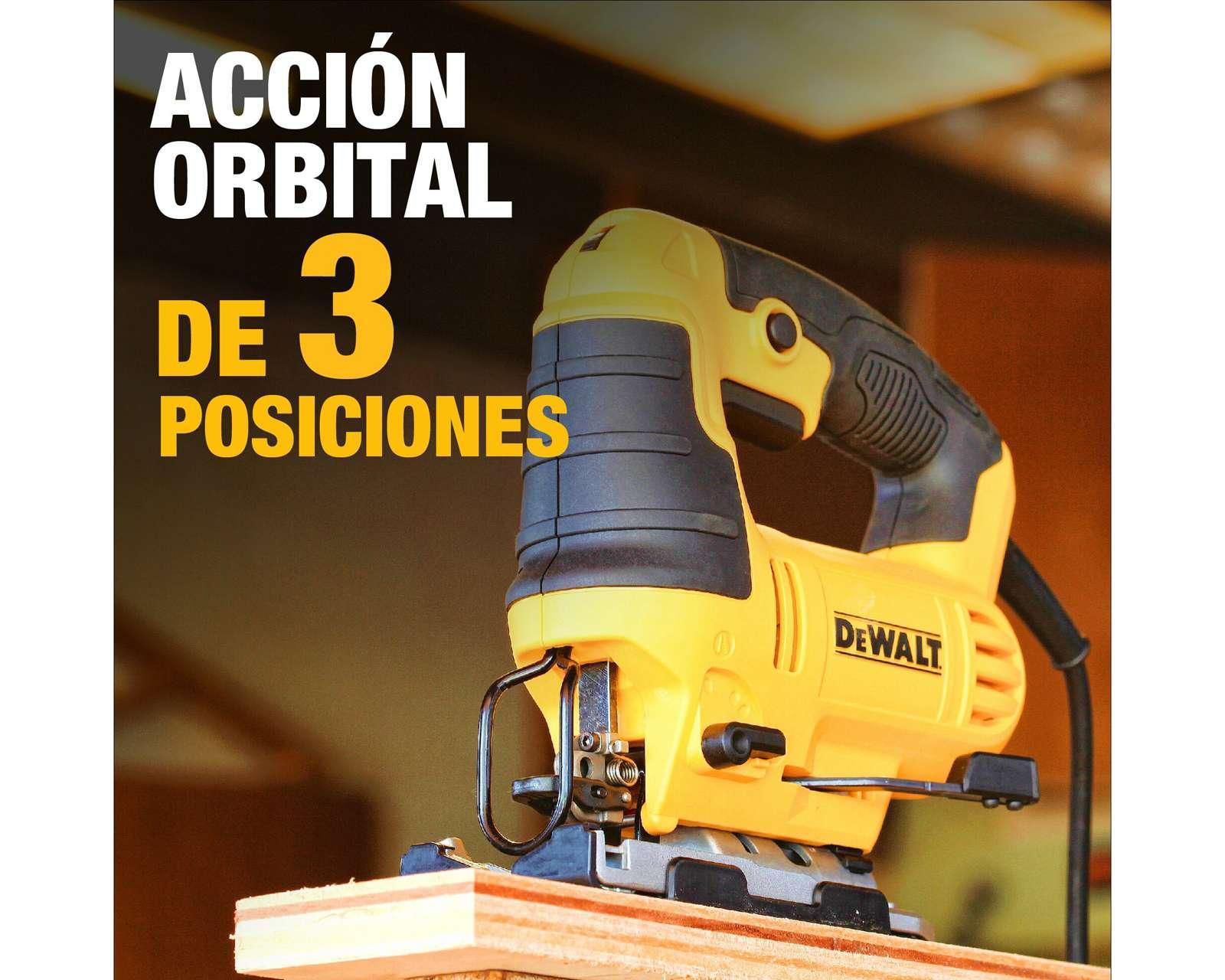 Foto 7 pulgar | Caladora DeWalt DW300-B3 650 W