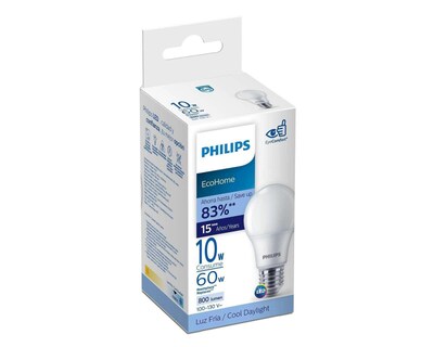 Foto 2 | Focos LED Phillips 10 W Luz Fría