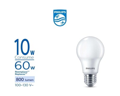 Foto 5 | Focos LED Phillips 10 W Luz Fría