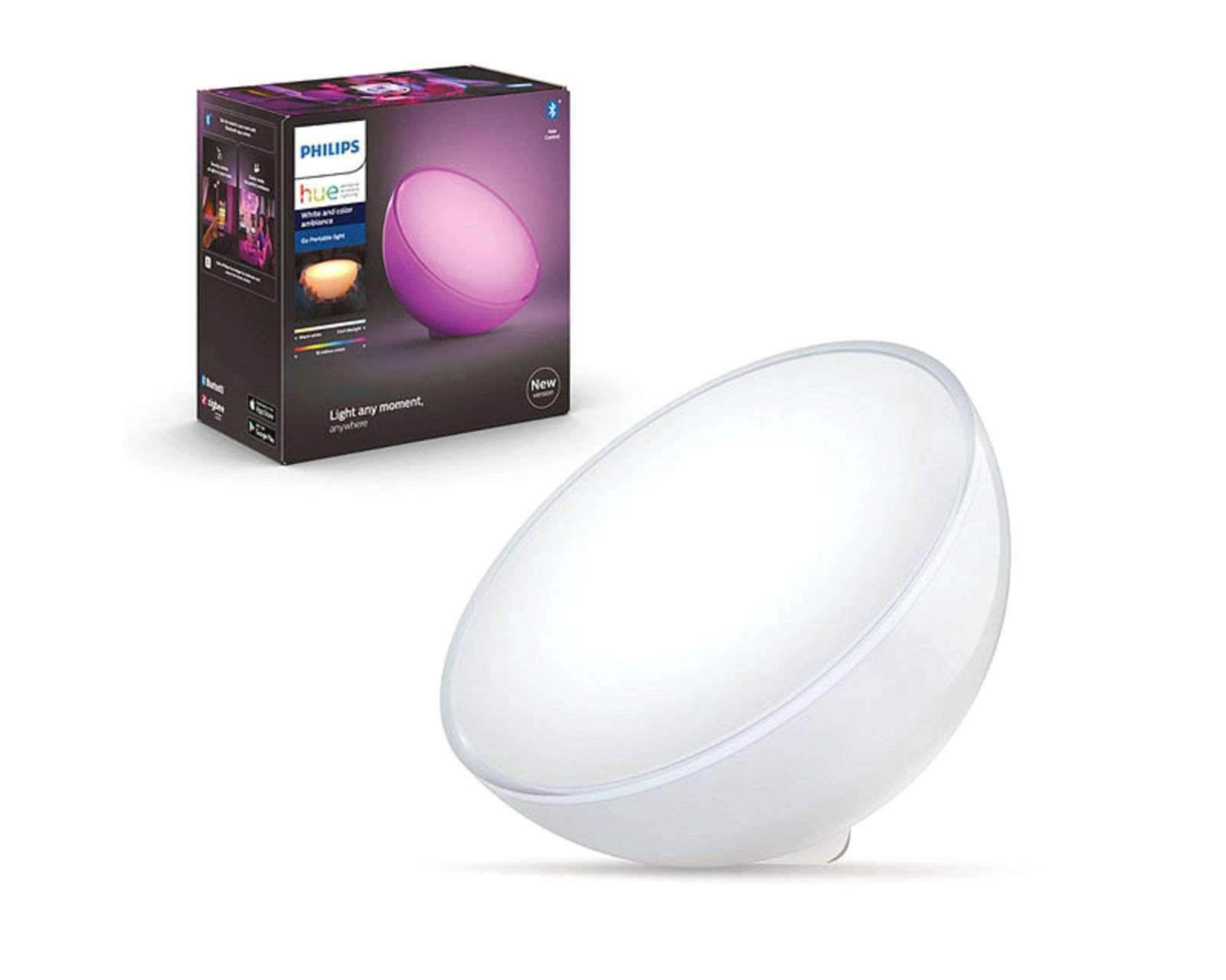 Foto 2 pulgar | Lámpara Philips Hue Go 6 W Luz Fría-Cálida