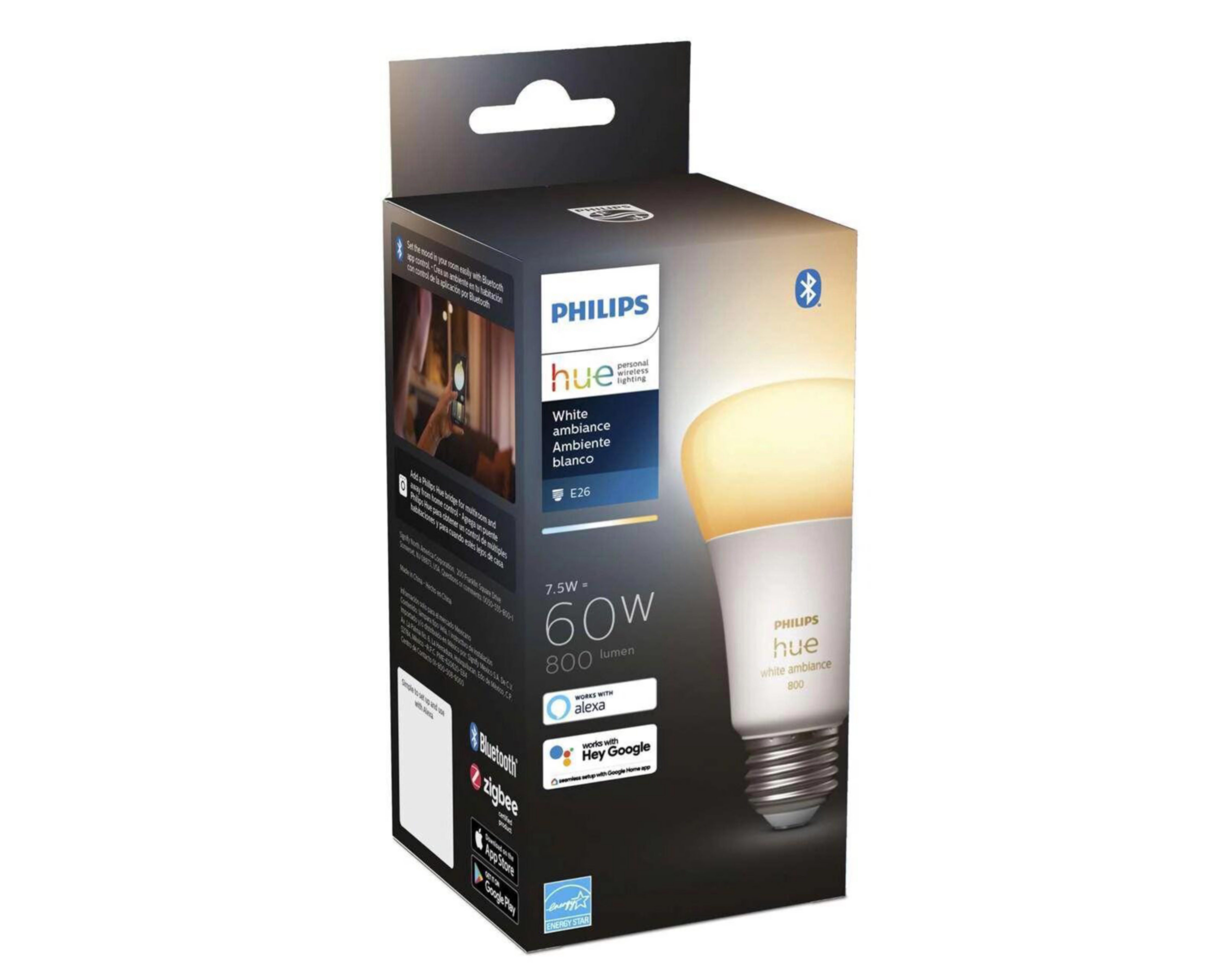 Foto 3 pulgar | Foco LED Philips HUE Luz Cálida/Fría