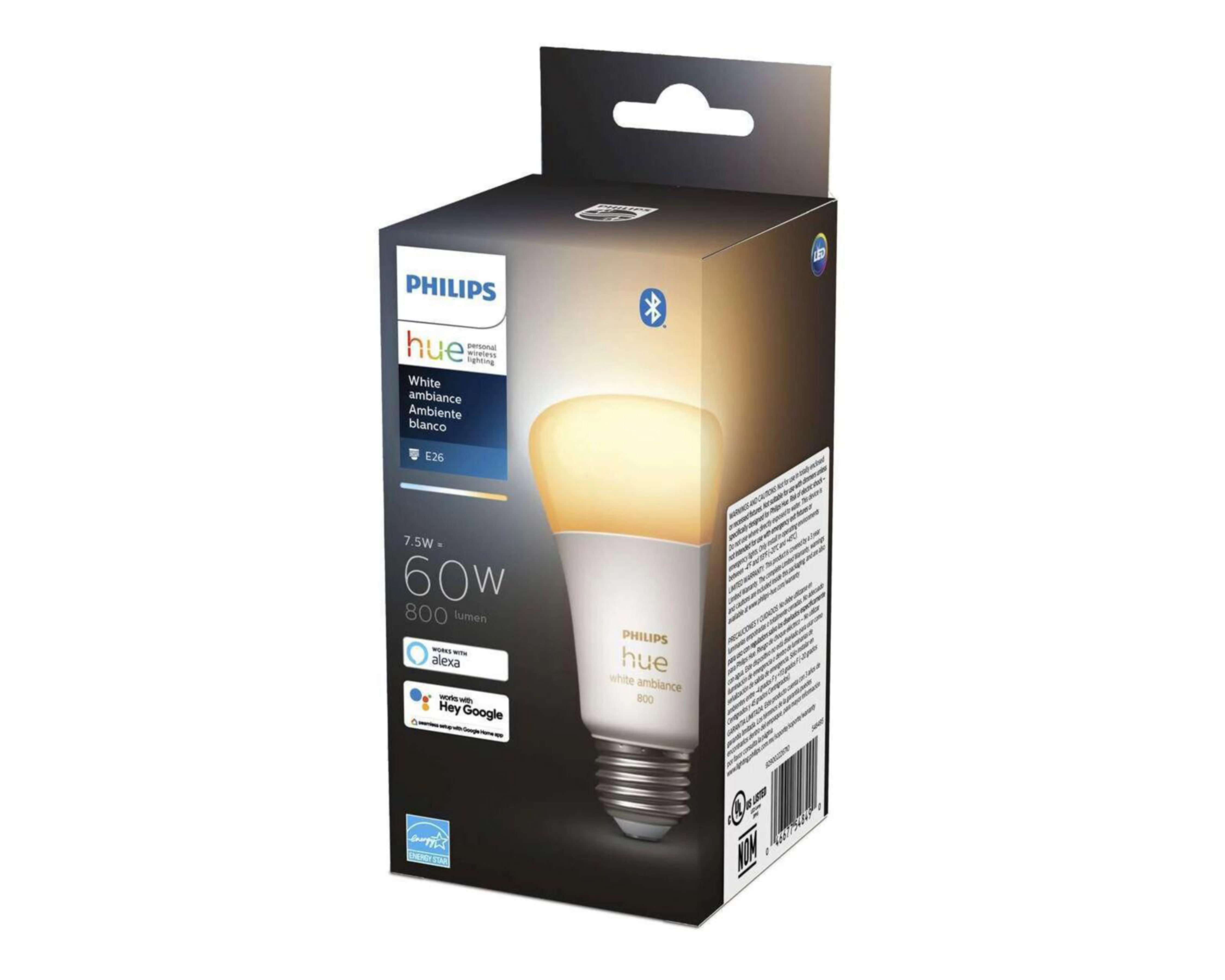 Foto 4 pulgar | Foco LED Philips HUE Luz Cálida/Fría