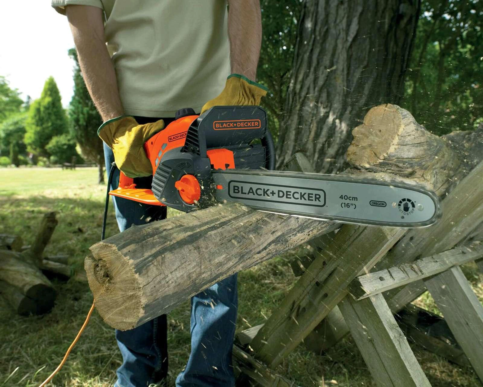 Foto 4 | Motosierra Eléctrica Black+Decker 16" 1850 W