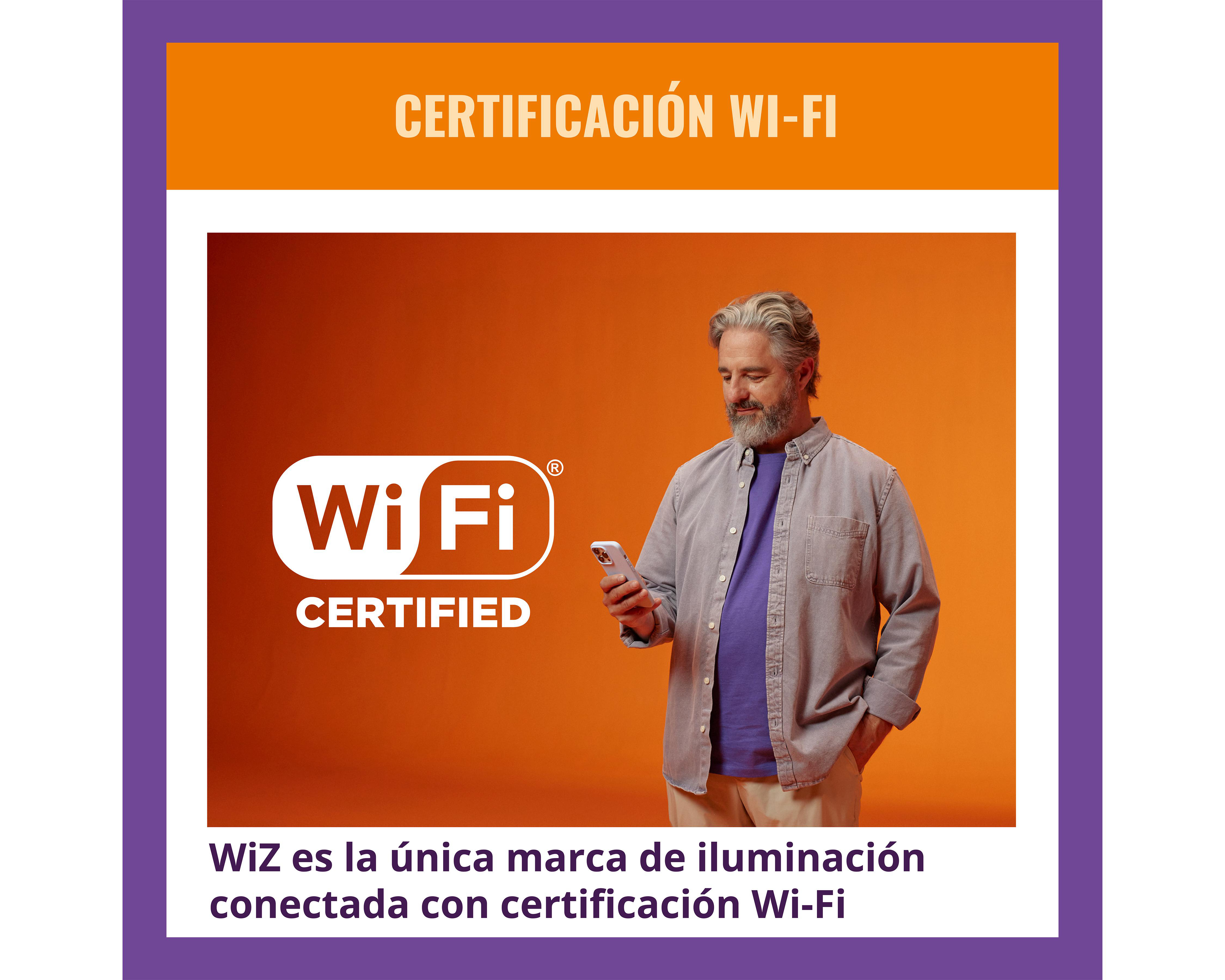 Foto 9 pulgar | Foco Inteligente Wiz 3.8 W