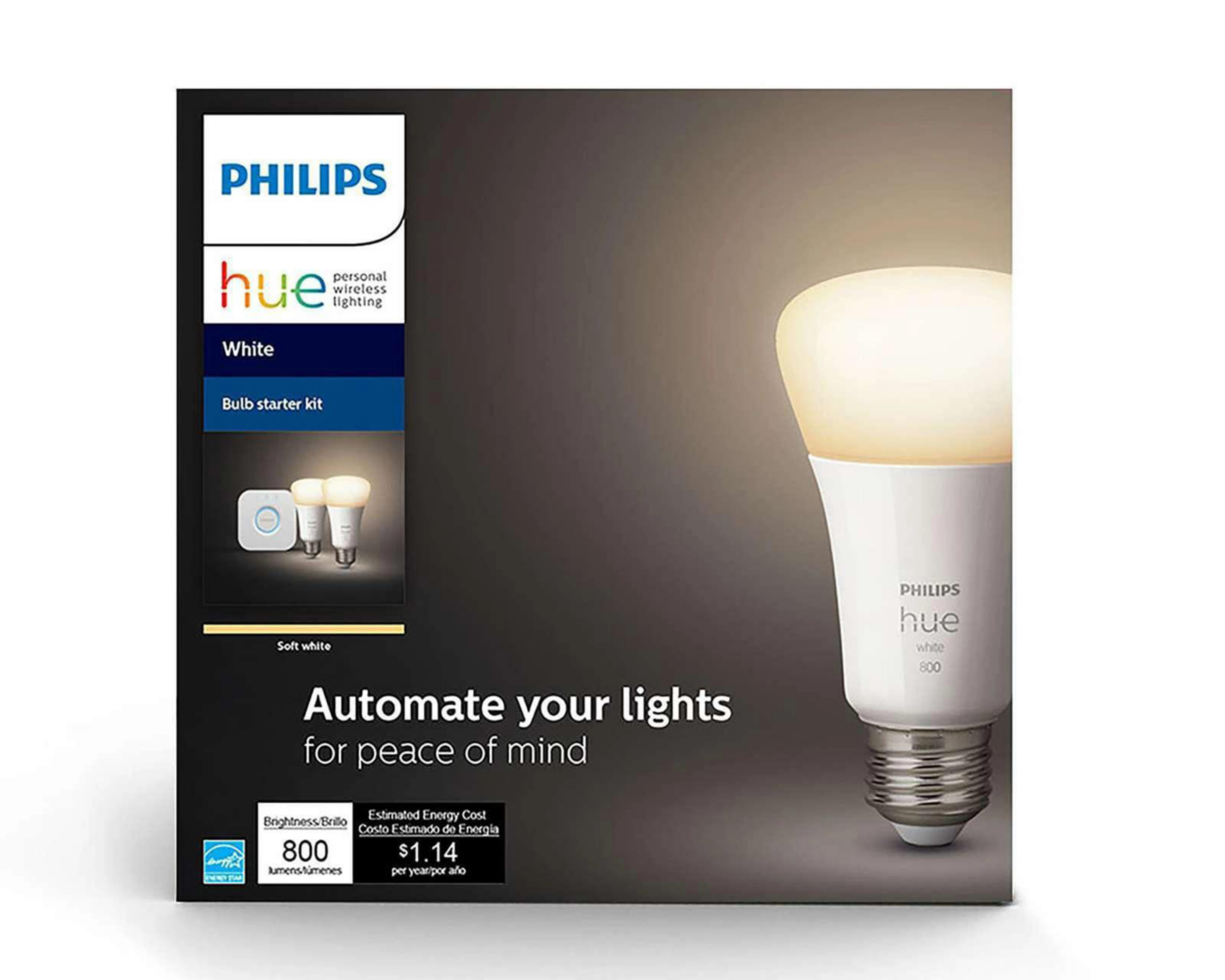 Foto 2 pulgar | Foco Philips HUE 5 W Luz Blanca 2 Piezas