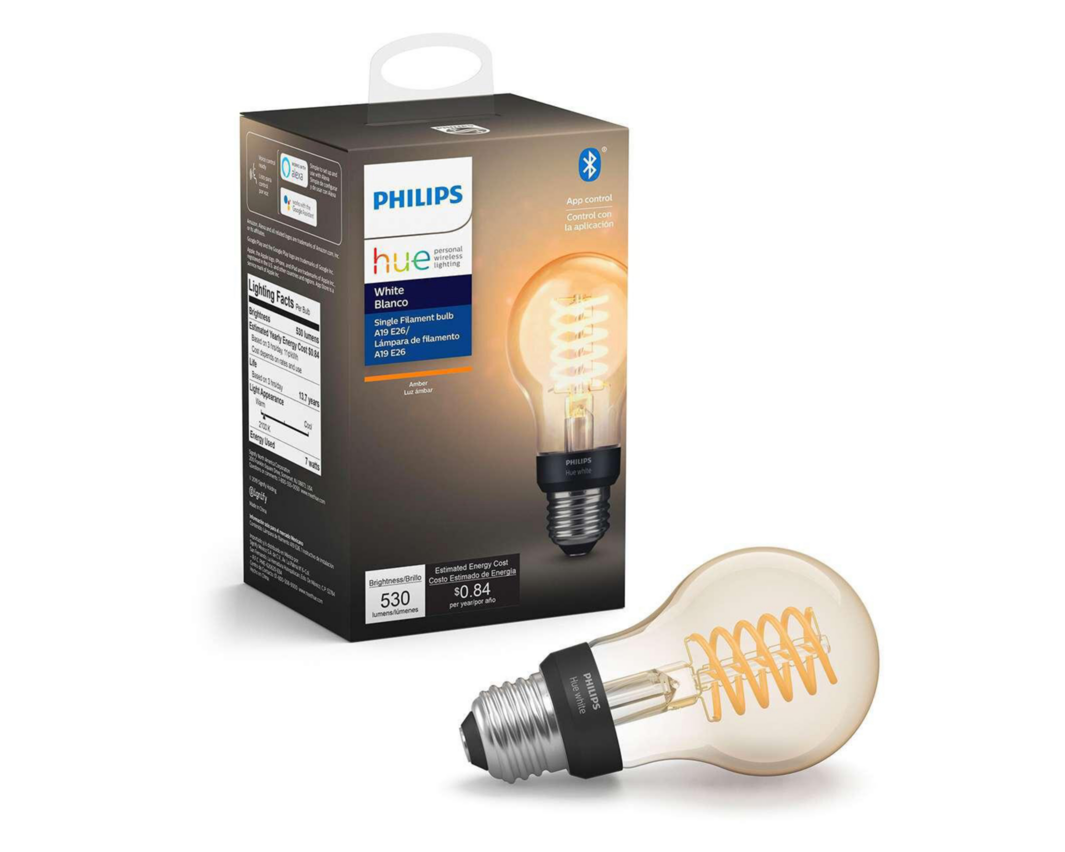 Foto 2 pulgar | Foco LED Philips Hue 7 W Luz Cálida