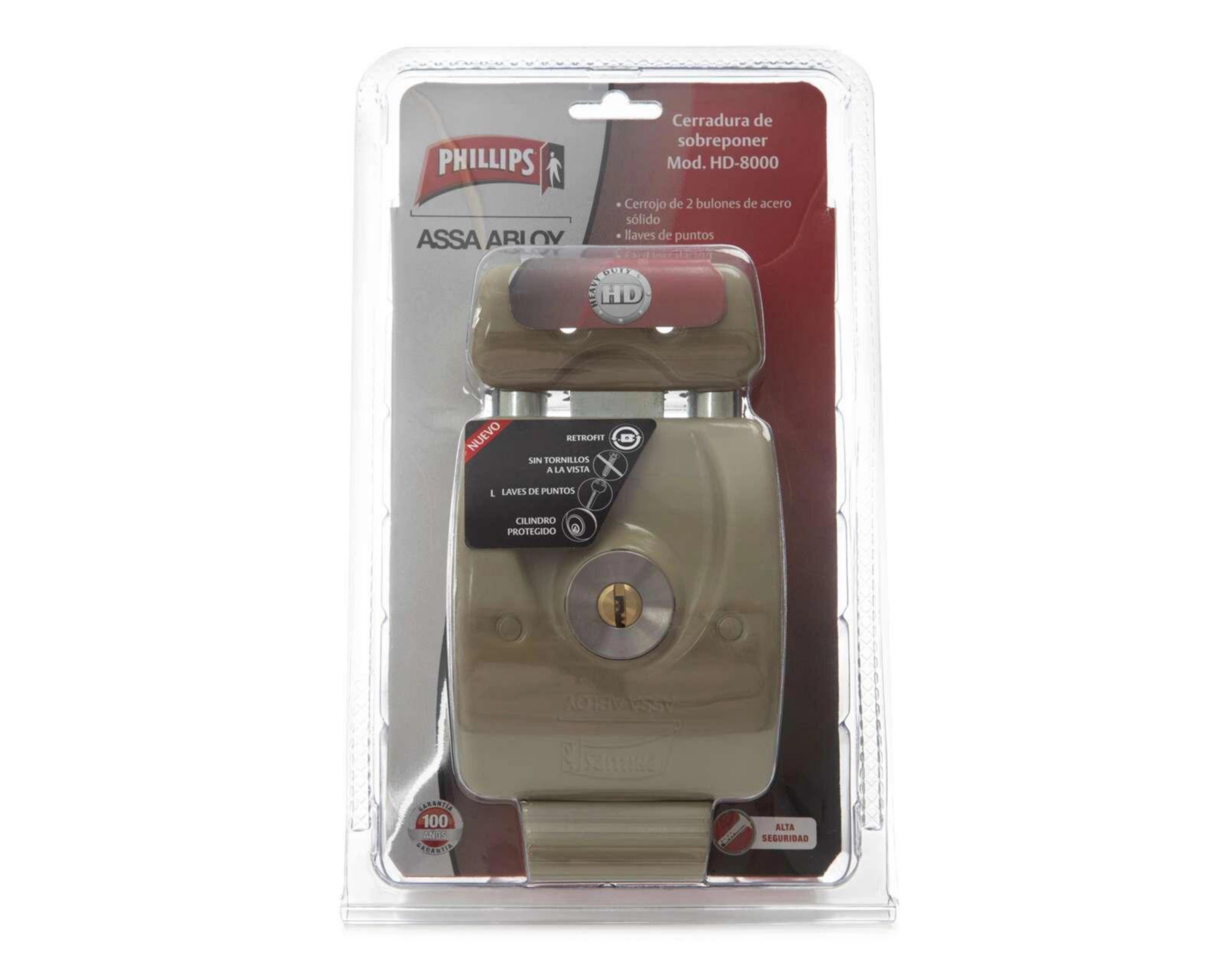 Foto 5 pulgar | Cerradura Phillips HD800