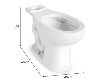 Foto 5 | Sanitario de Cerámica Helvex Austral Porcelanizado