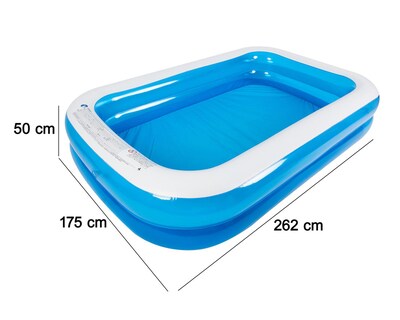 Foto 9 | Alberca Rectangular Sunclub 780 L 262 x 175 x 50 cm