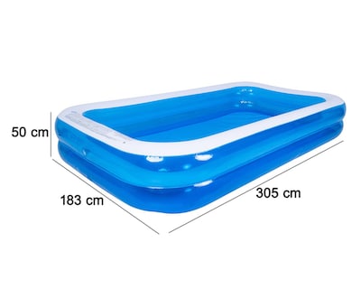 Foto 8 | Alberca Rectangular Sunclub 1075 L 305 x 183 x 50 cm