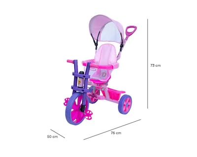 Foto 6 | Triciclo Promeyco Leslie Baby Rosa