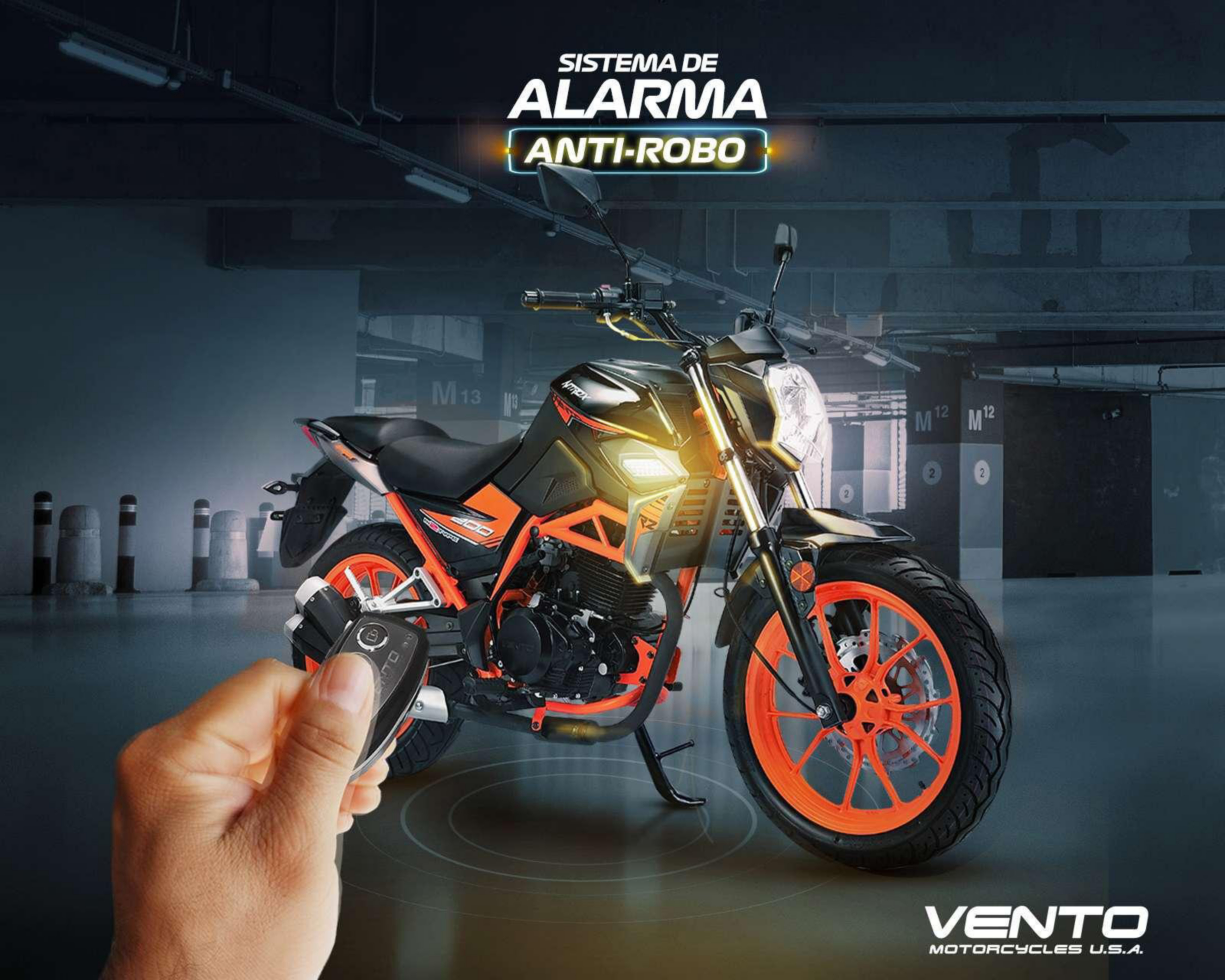 Foto 4 pulgar | Motocicleta Vento Nitrox 200 cc 2022