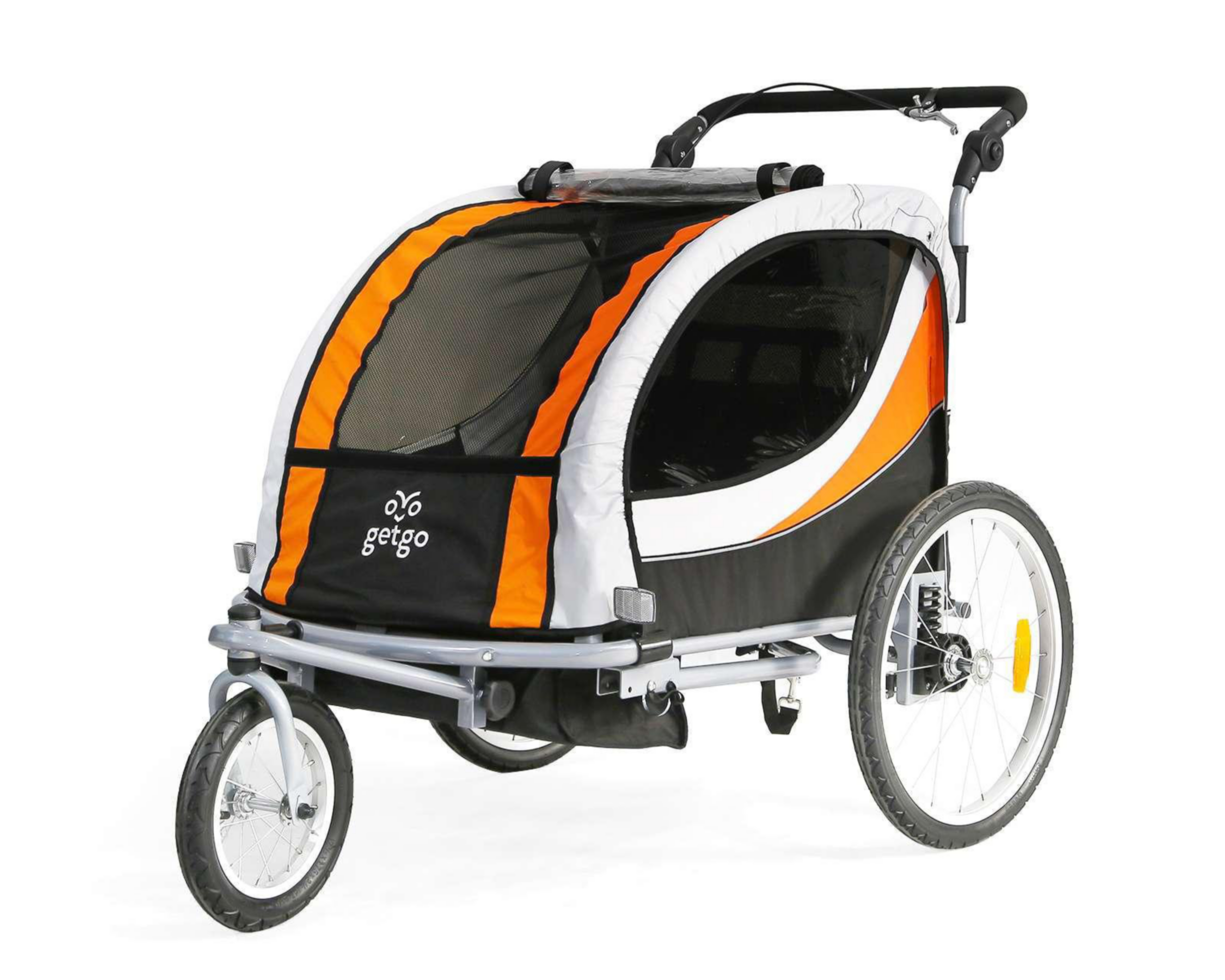 Carriola para Bicicleta Getgo GGKC-03 20" Anaranjada