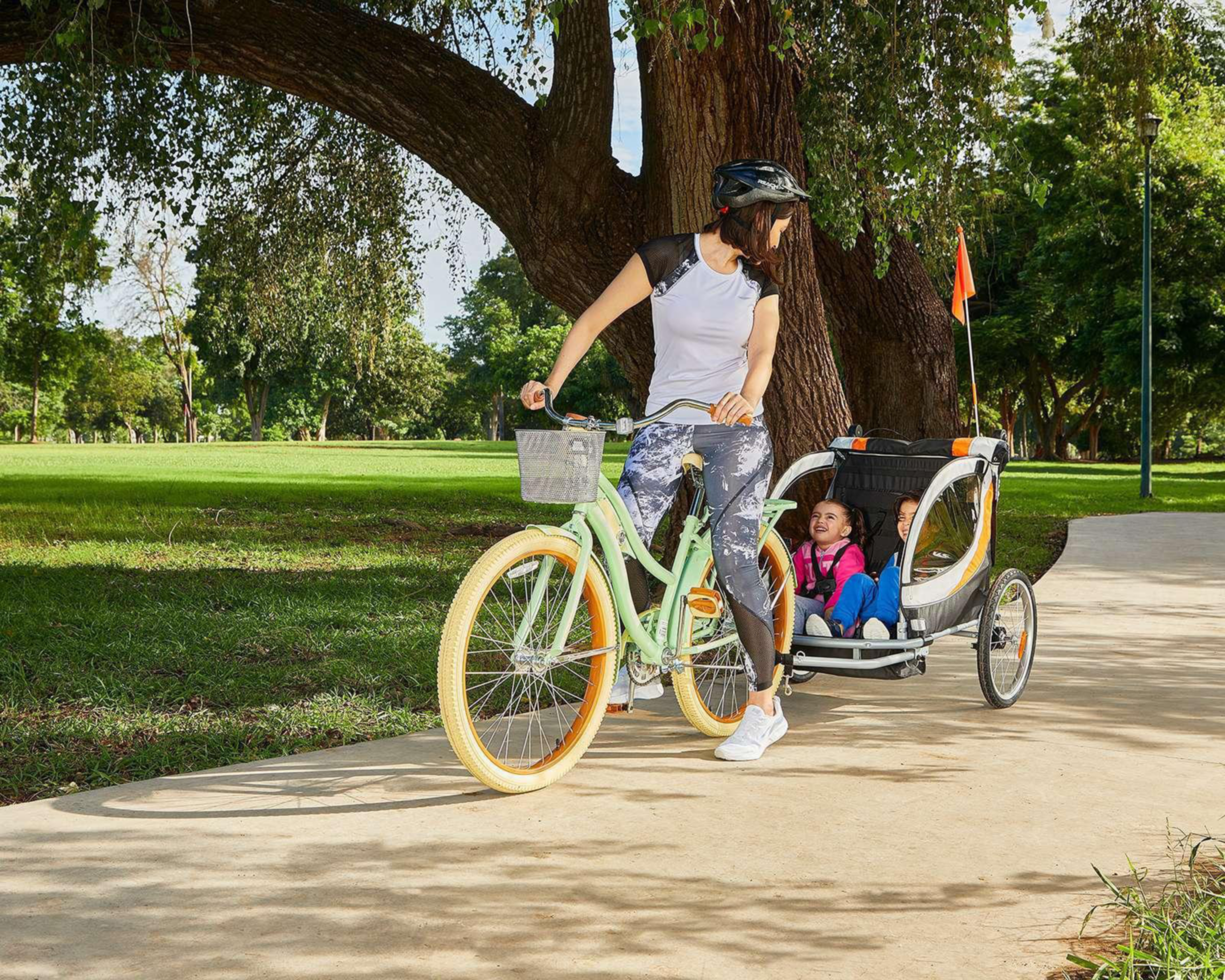 Foto 4 | Carriola para Bicicleta Getgo GGKC-03 20" Anaranjada