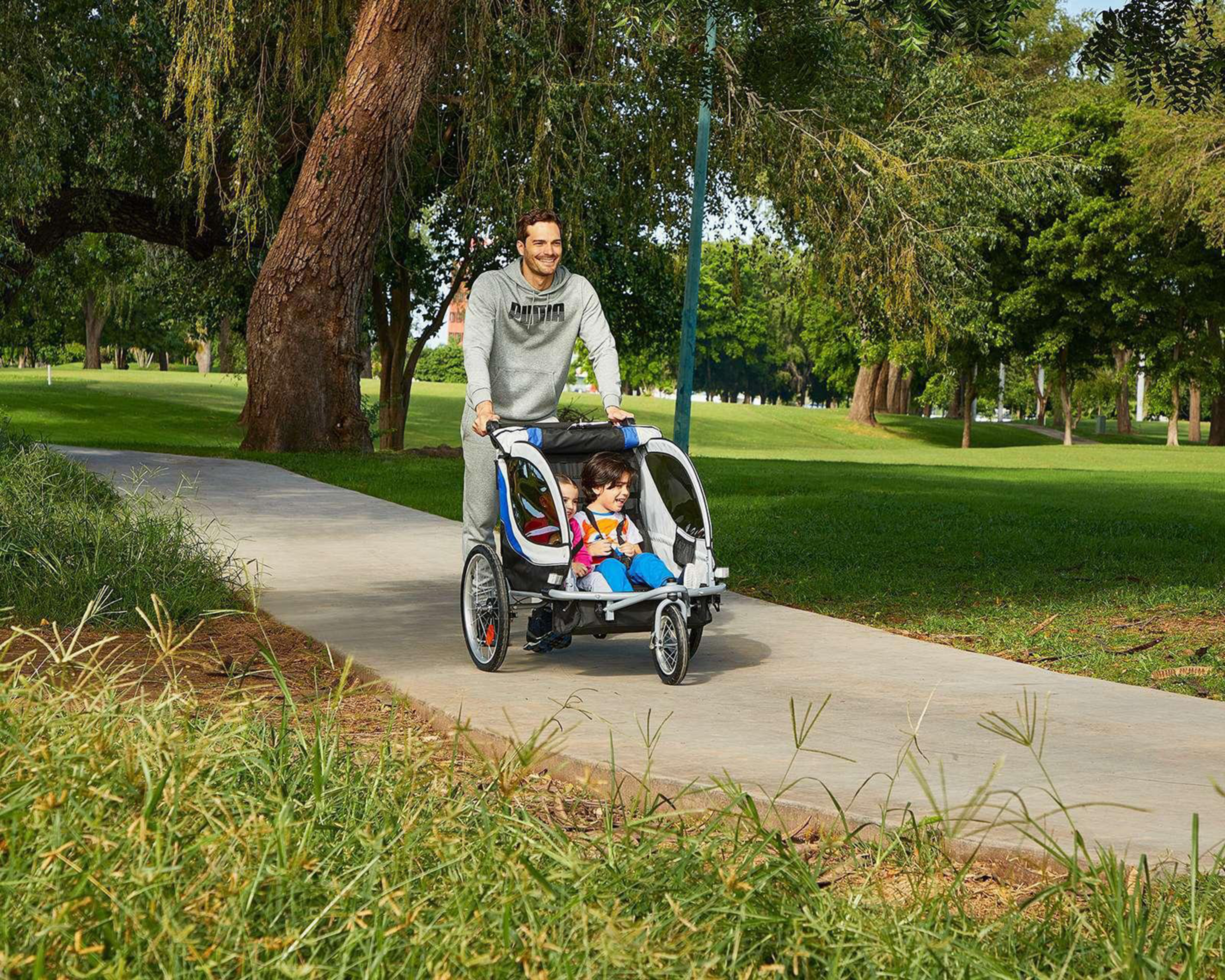 Foto 4 pulgar | Carriola para Bicicleta Getgo GGKC-03 Azul