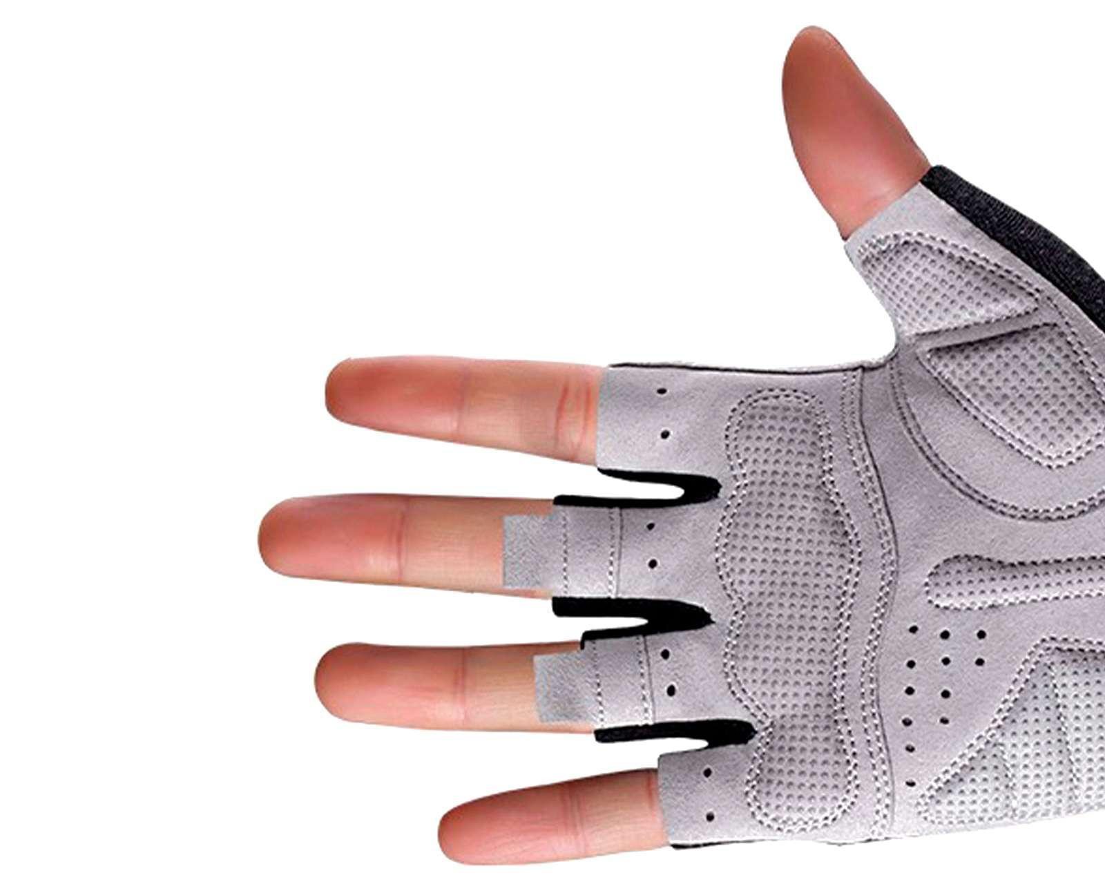 Foto 3 pulgar | Guantes para Ciclismo Rockbros RB-S109EG Gris Extra Grande