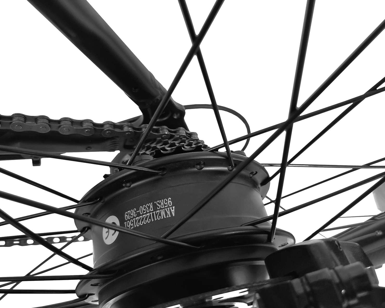 Foto 8 pulgar | Bicicleta Eléctrica Zigna Alpha 350 29" Roja