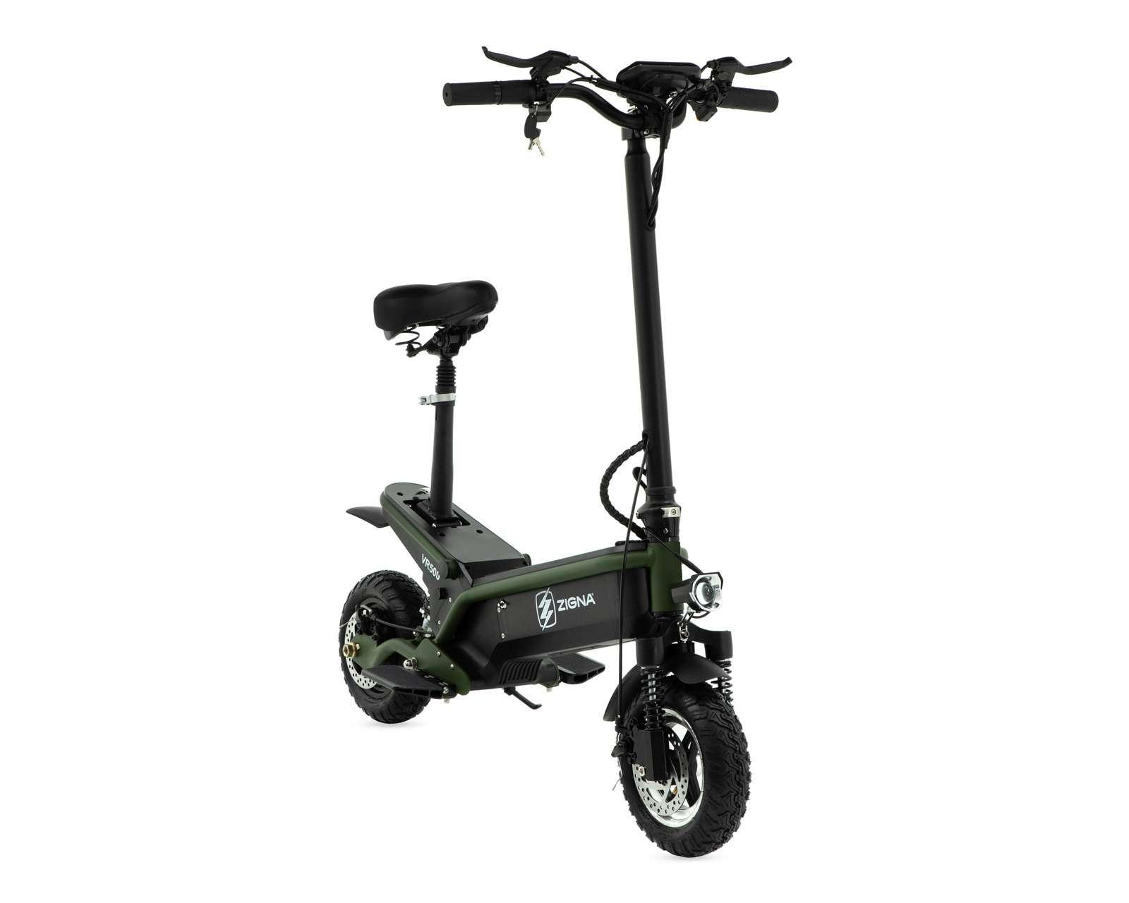 Scooter Electrico Zigna Conq VR 500 hasta 45 km Negro