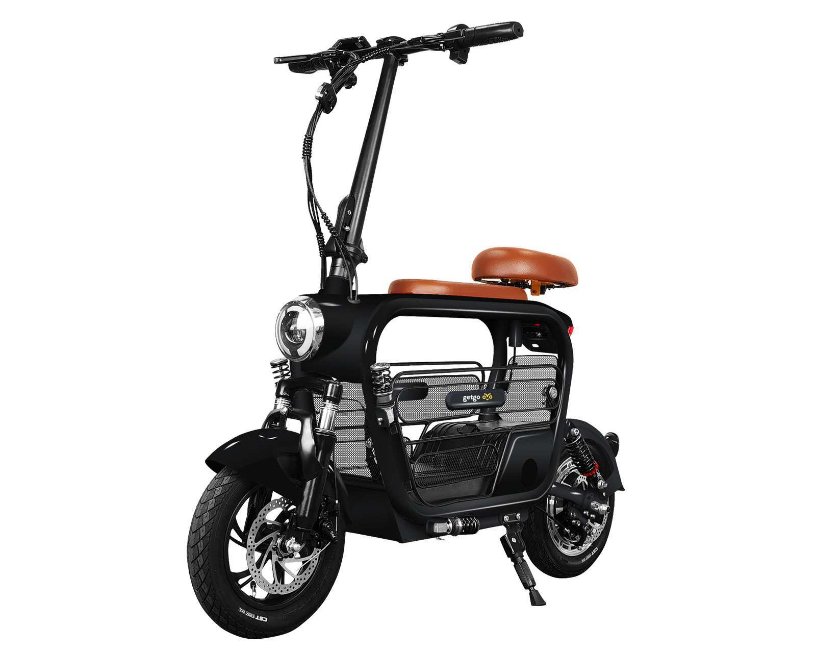 Scooter Eléctrico GetGo Go Ride hasta 25 km/h Negro