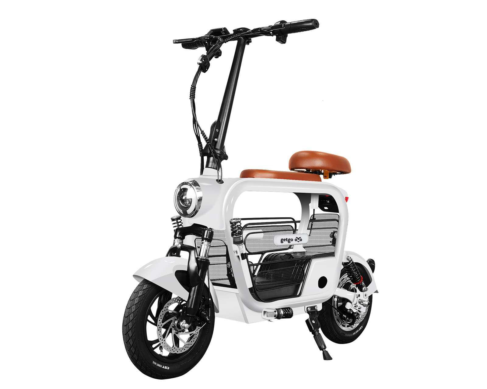 Scooter Eléctrico GetGo Go Ride hasta 25 km/h Blanco