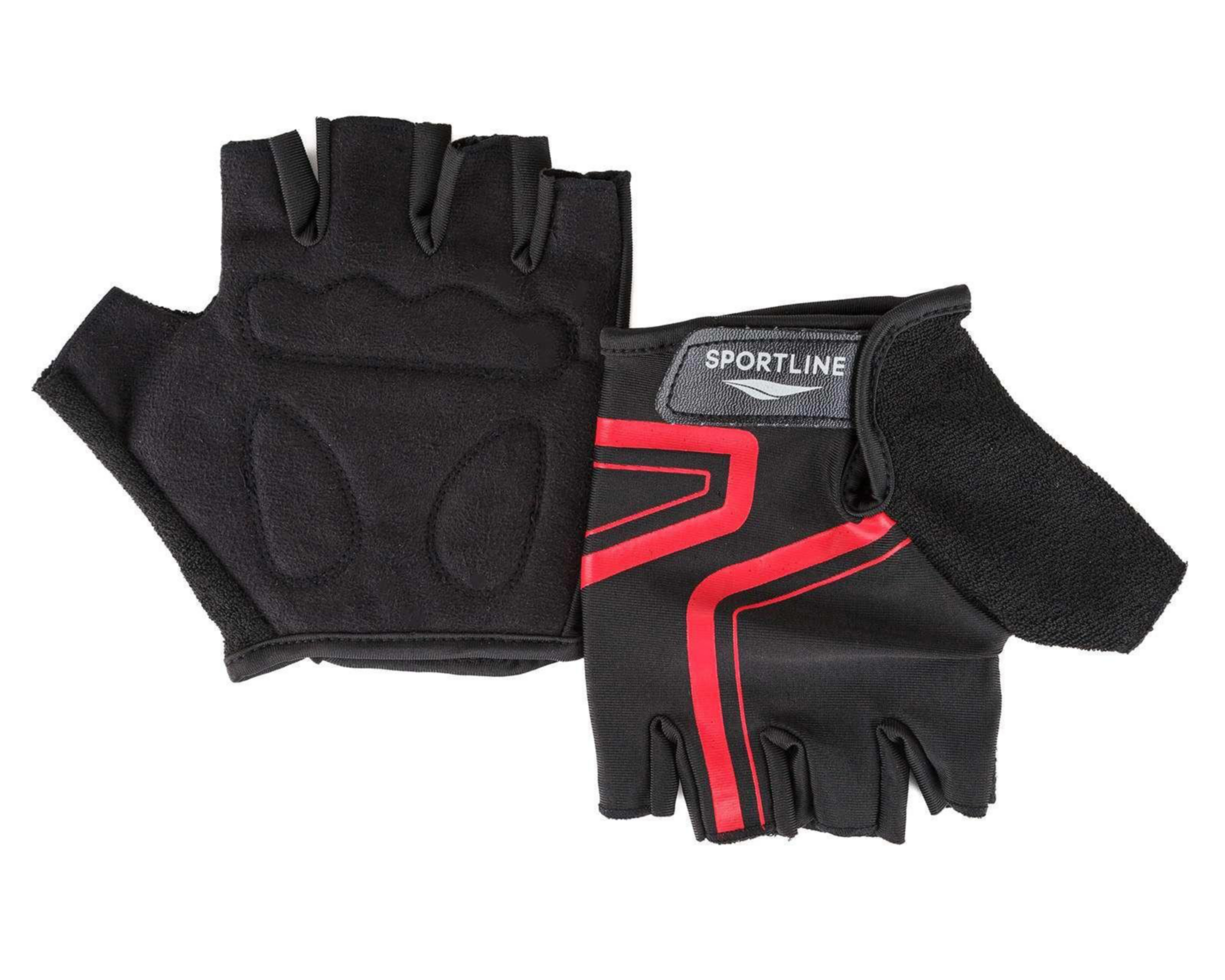 Foto 2 pulgar | Guantes para Ciclismo Sportline SPTLBGC-01GEG Negros Extra Grande