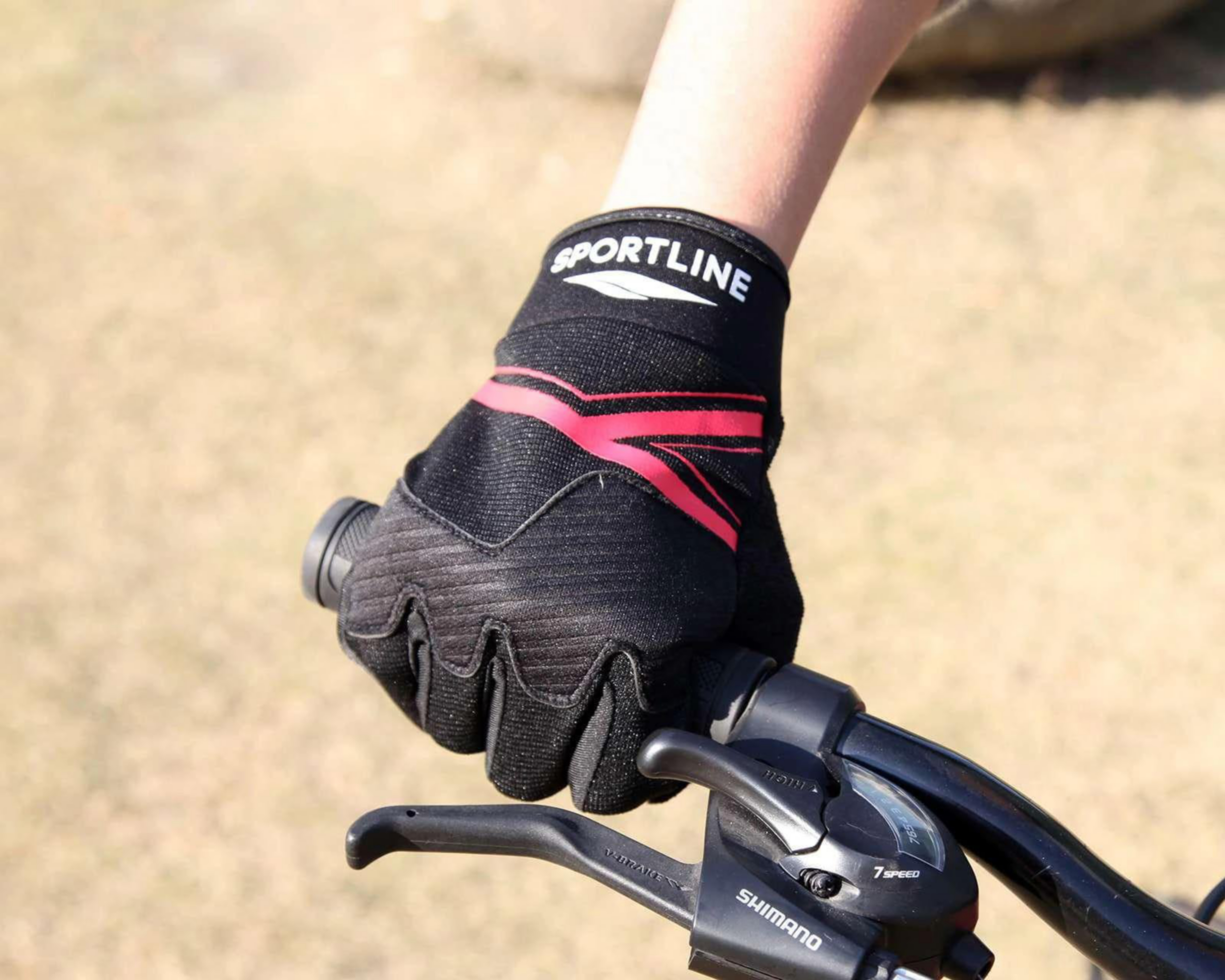 Foto 5 pulgar | Guantes para Ciclismo Sportline SPTLBGL-01EG Extra Grande