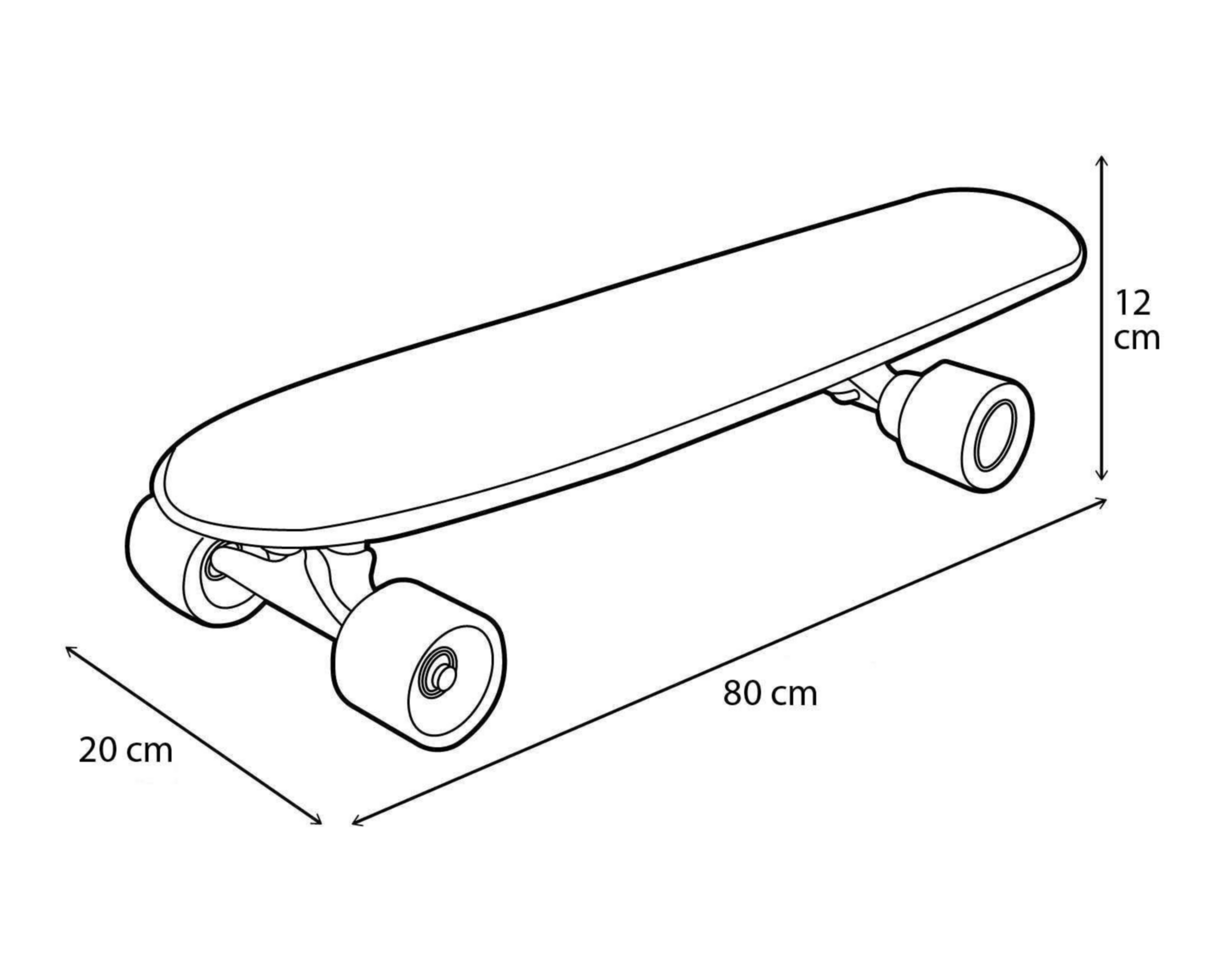 Foto 6 pulgar | Patineta Flying Wheel Rush 31" SBFW31 con Antiderrapante