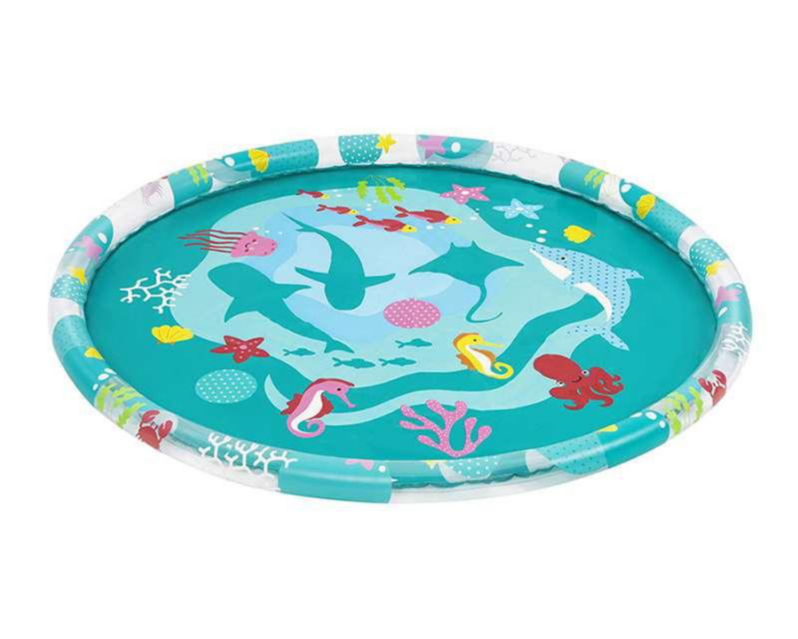 Alberca Infantil Circular Bestway Peces 165 cm