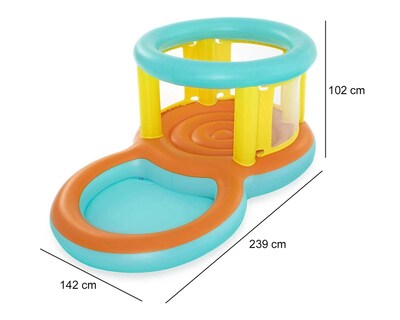 Foto 9 | Alberca Circular Bestway 70 L 239 x 142 x 102 cm