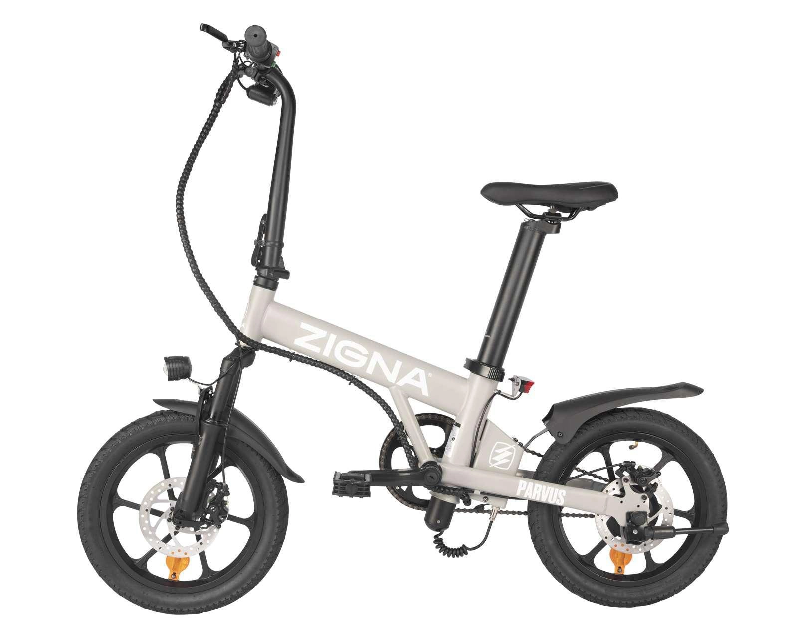 Foto 2 pulgar | Bicicleta Eléctrica Zigna Parvus 16" Gris