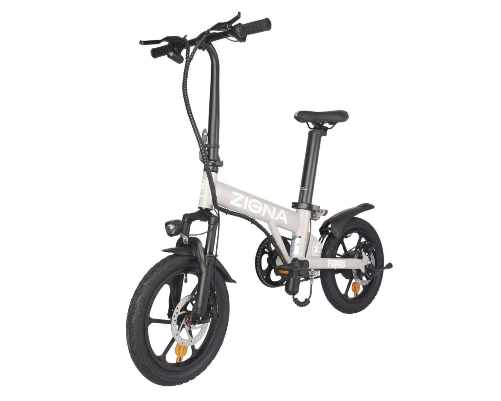 Foto 3 pulgar | Bicicleta Eléctrica Zigna Parvus 16" Gris