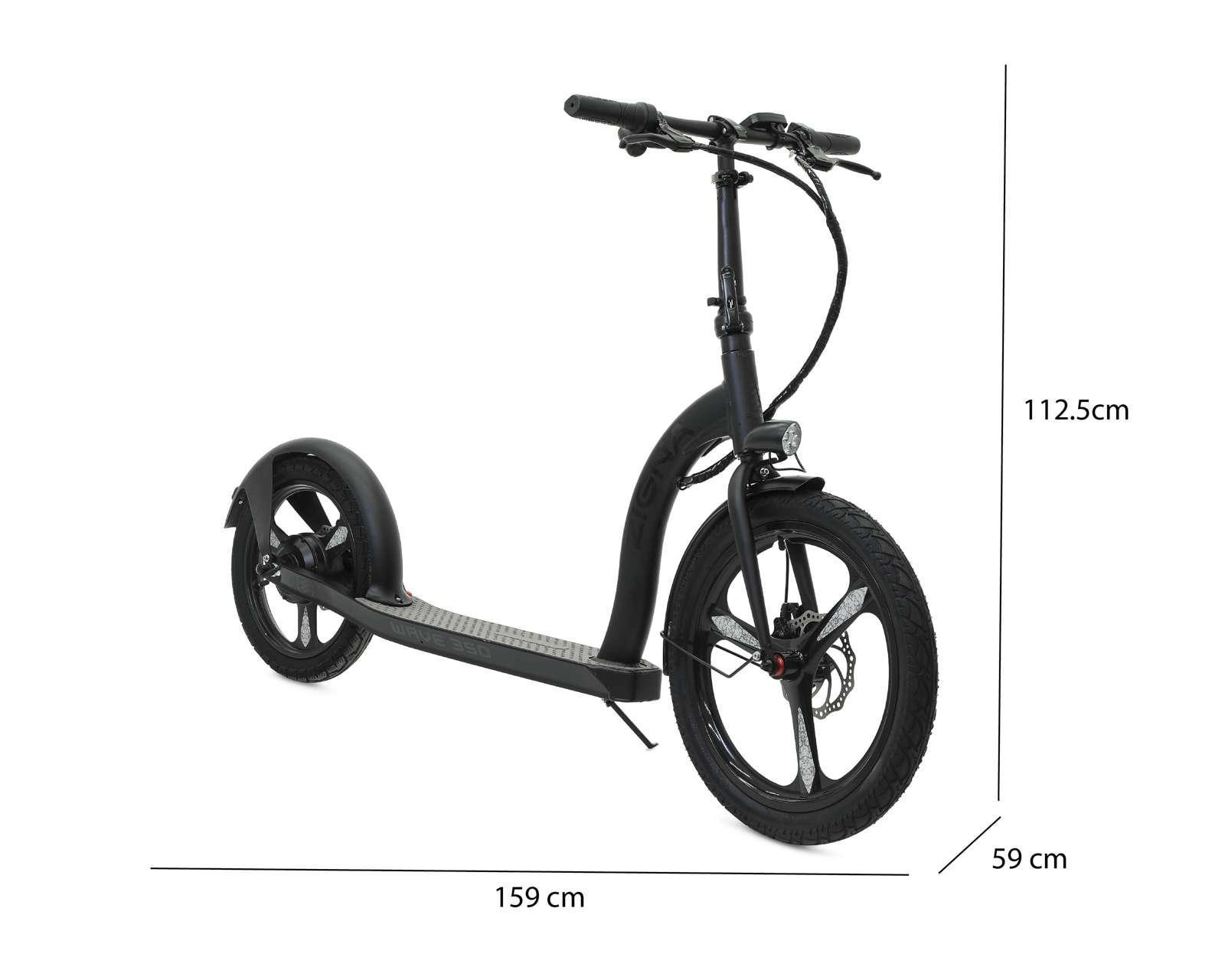 Foto 8 pulgar | Scooter Eléctrico Zigna Wave 350 con Frenos de Disco