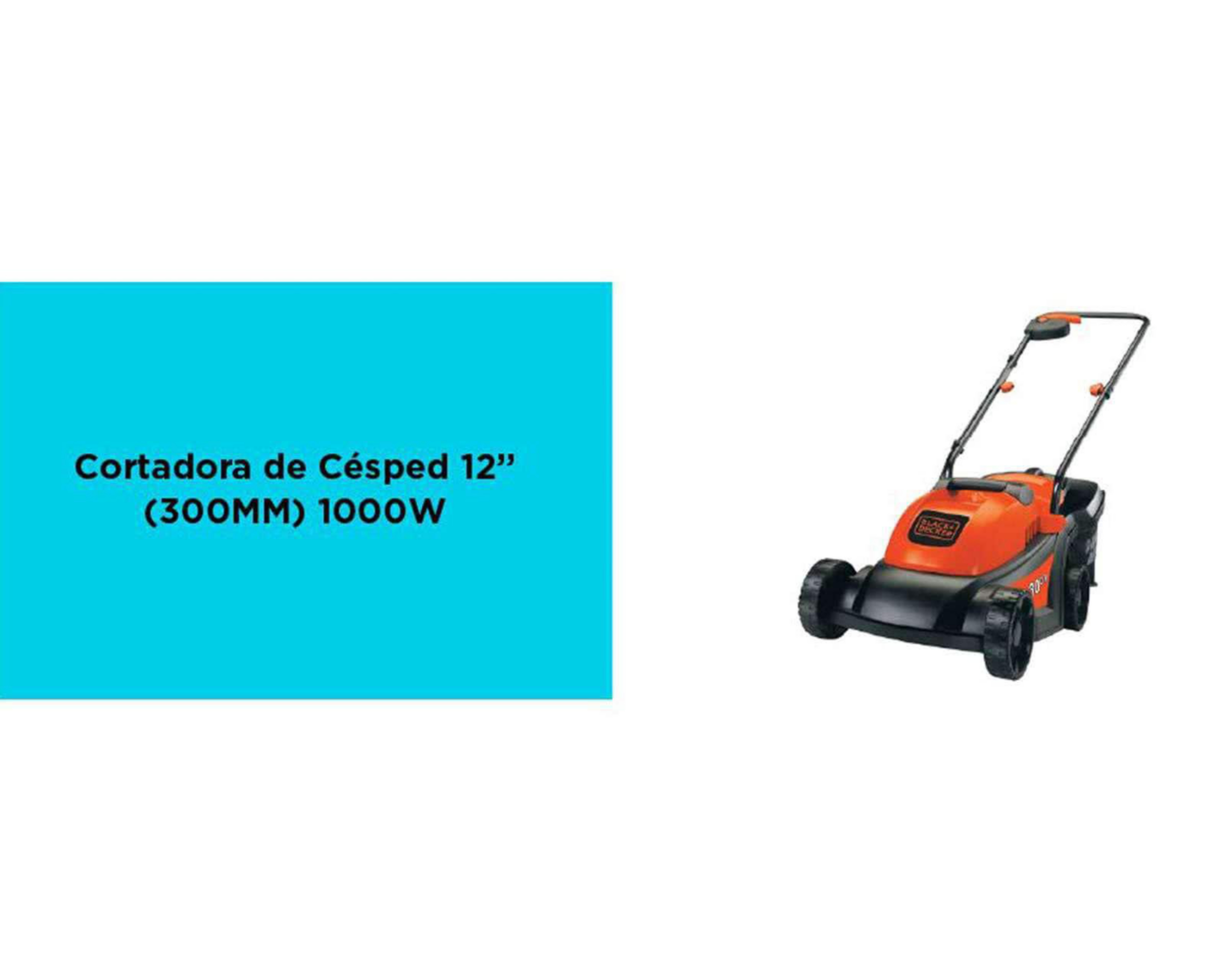 Foto 5 | Podadora Black+Decker 12"